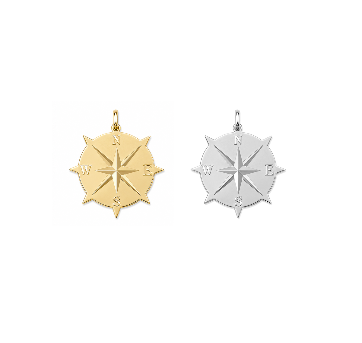 Compass Charm