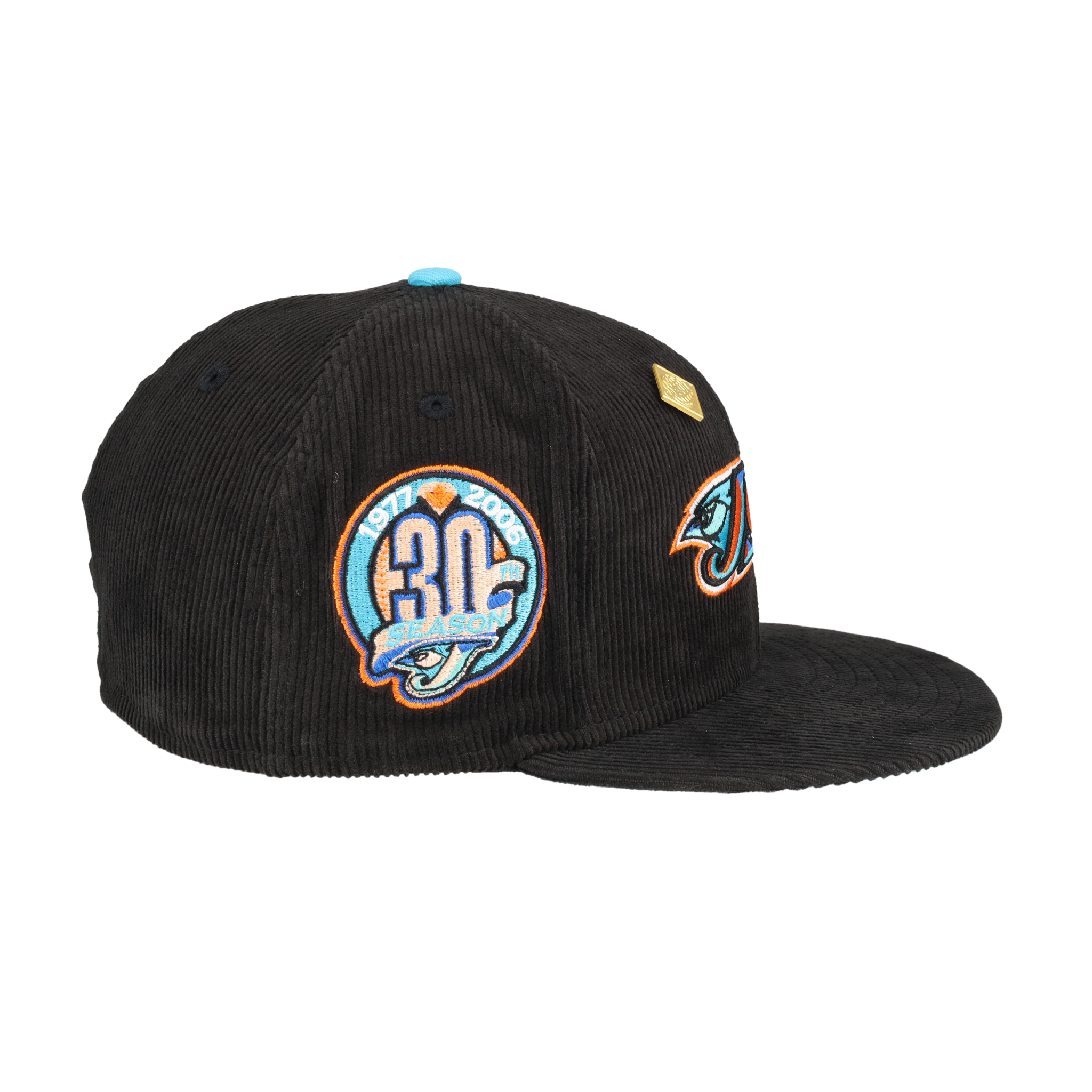 Toronto Blue Jays 30th Season Corduroy Fitted Hat