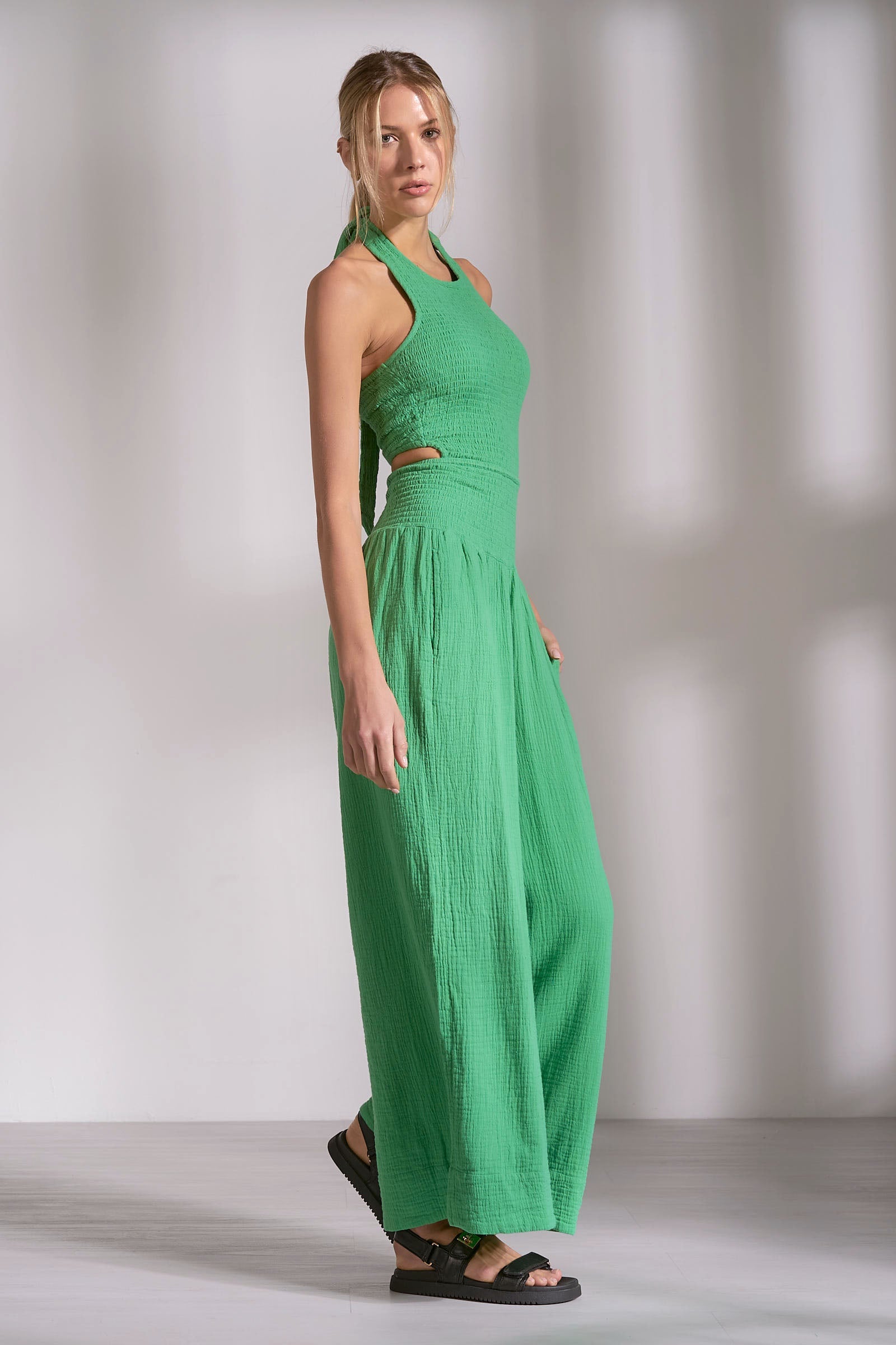 Kelly Jumpsuit Kelly Green