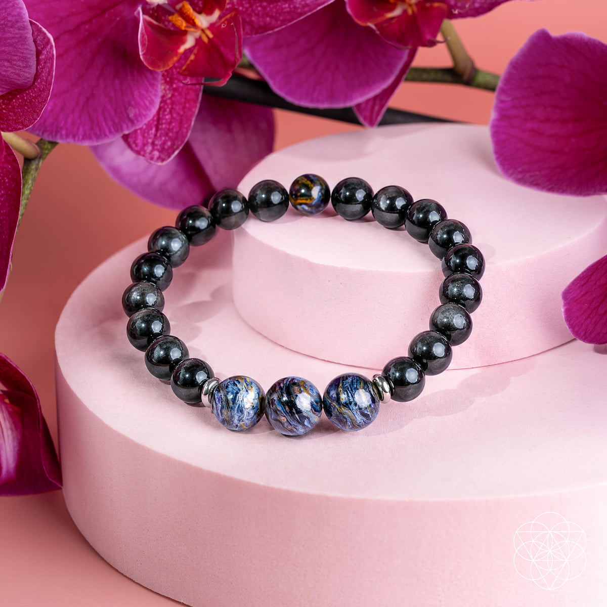 Shattered, Then Whole: Ultra-Rare Namibian Pietersite Bracelet