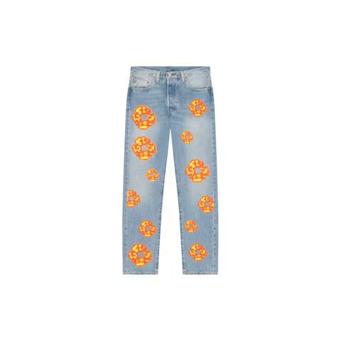 Denim Tears x Offset 501 Jeans Light Wash