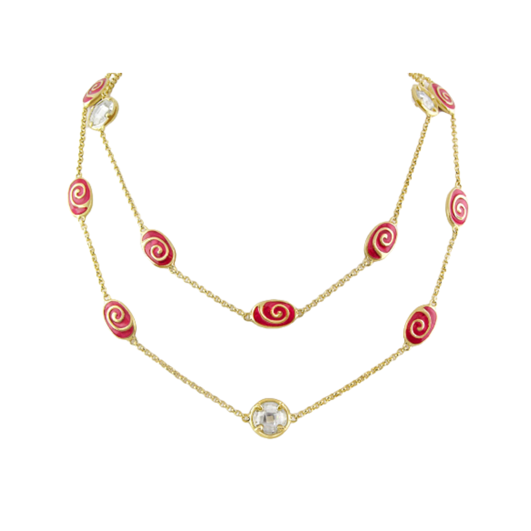 Signature Swirl Long Necklace