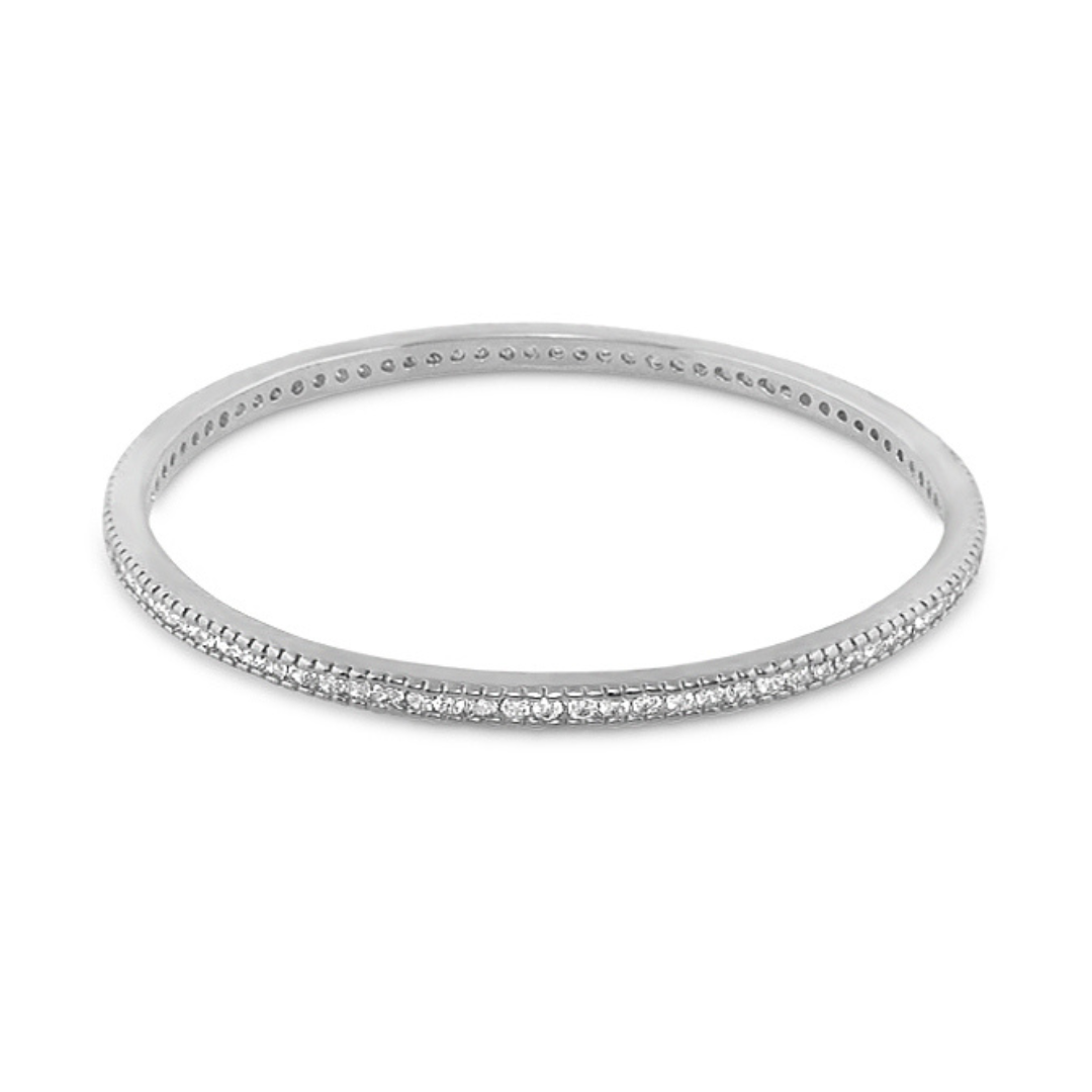 Glamour Pave Stackable Bangle