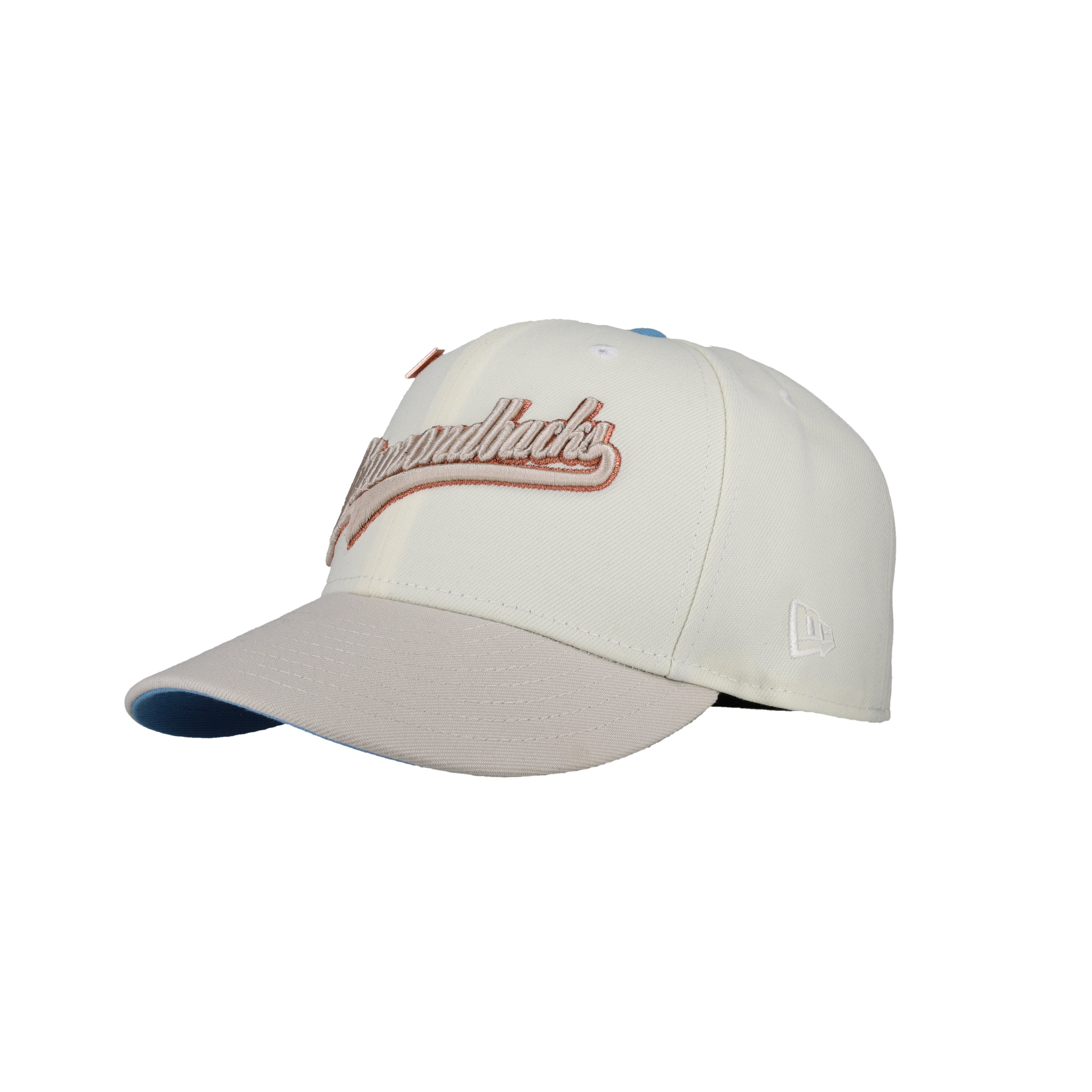 Arizona Diamondbacks 25th Anny Metallic Chrome/Stone 59Fifty Fitted Hat