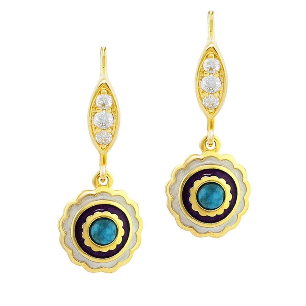 Lucky Hamsa Earrings