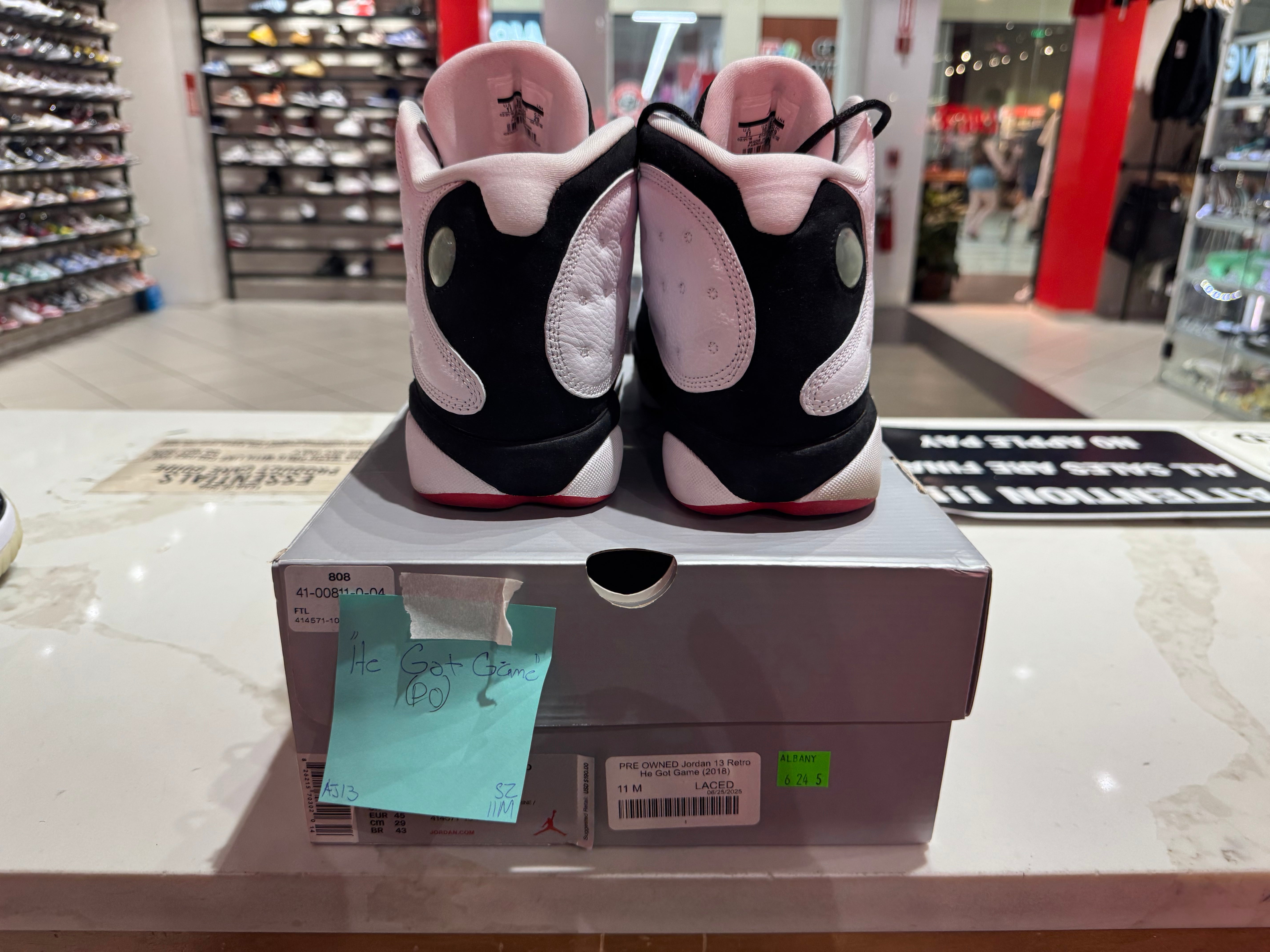 PRE OWNED Jordan 13 Retro He Got Game (2018)