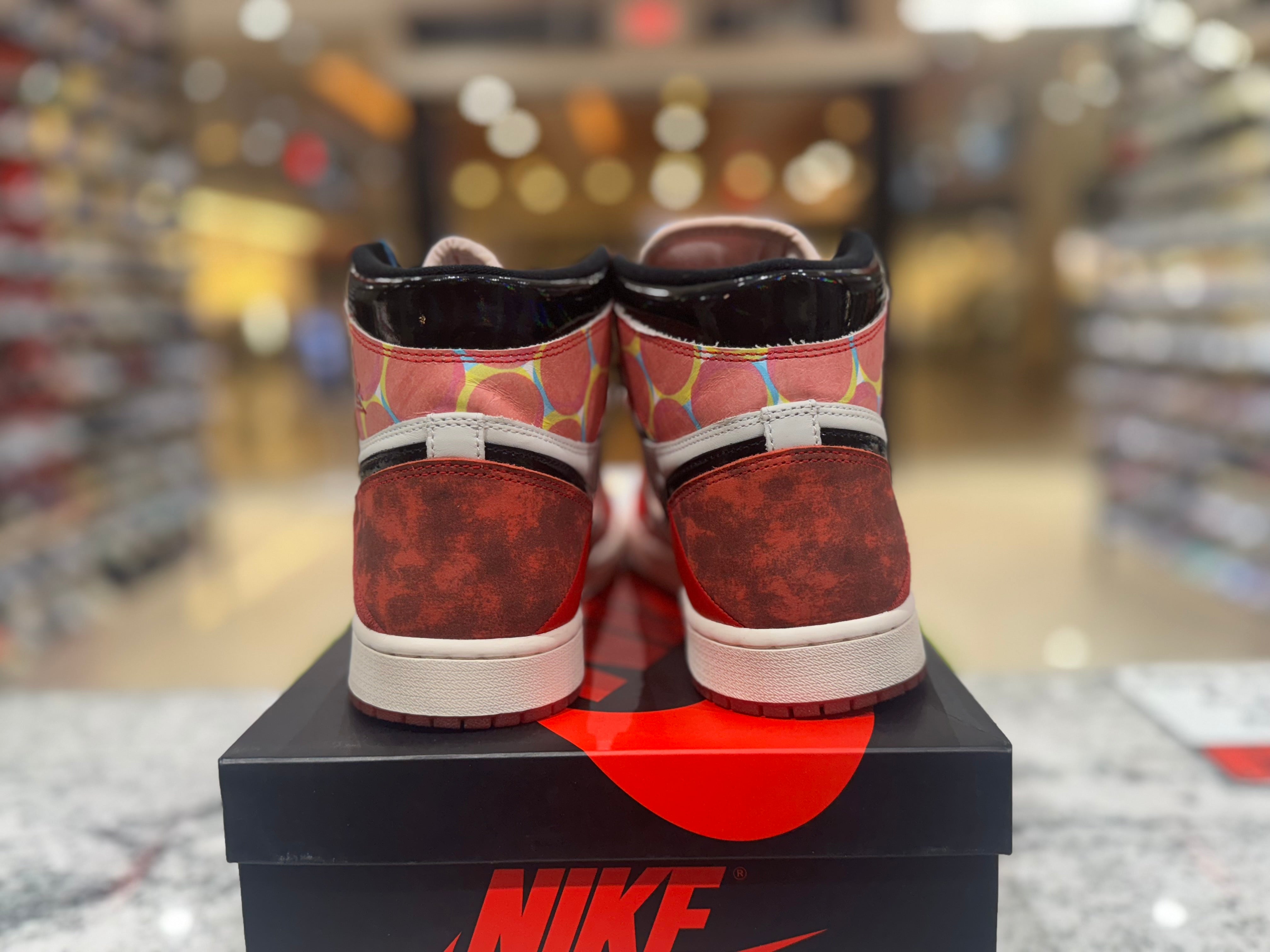 PRE OWNED Jordan 1 Retro High OG Spider-Man Across the Spider-Verse