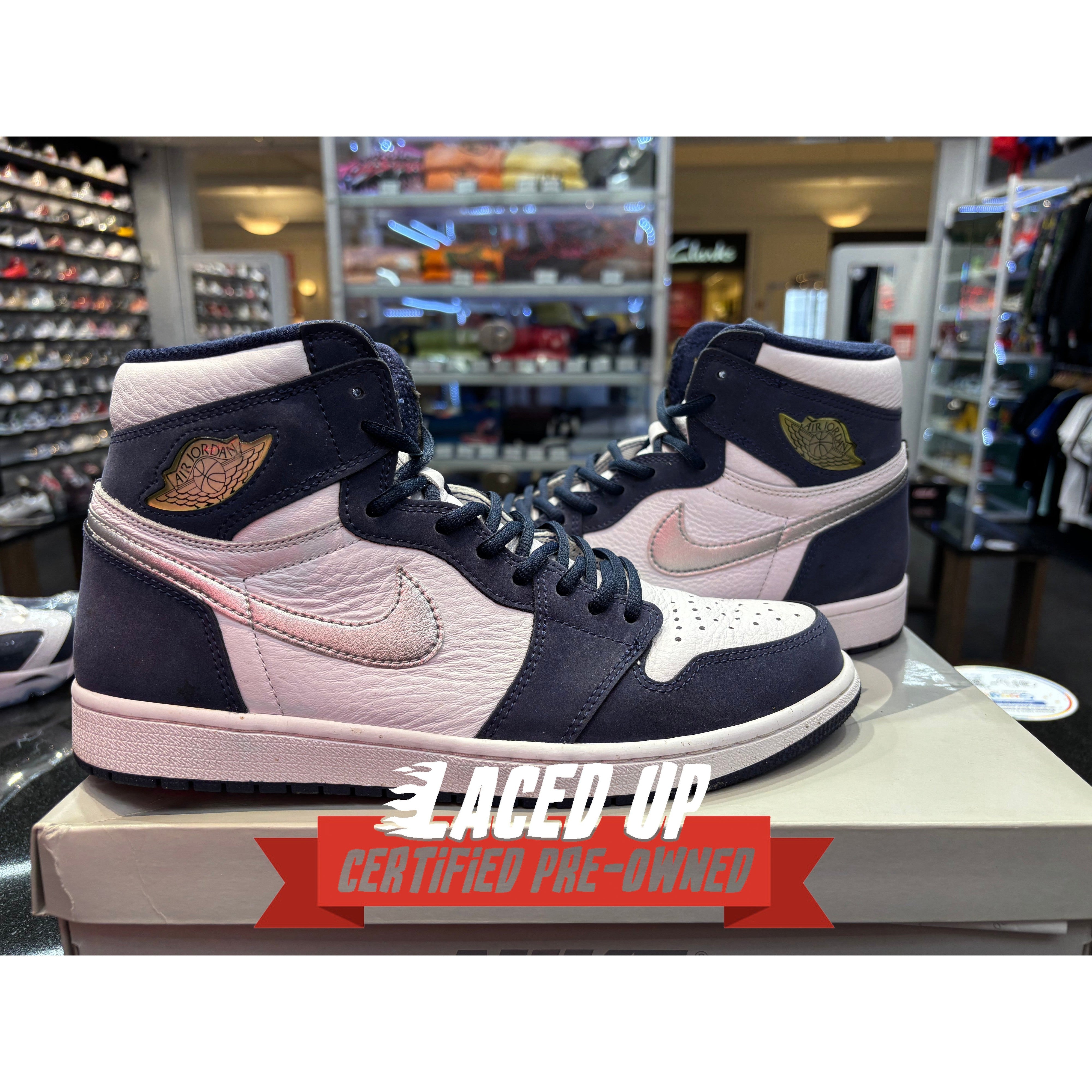 PRE OWNED Air Jordan Retro 1 High "Midnight Navy" (2020)