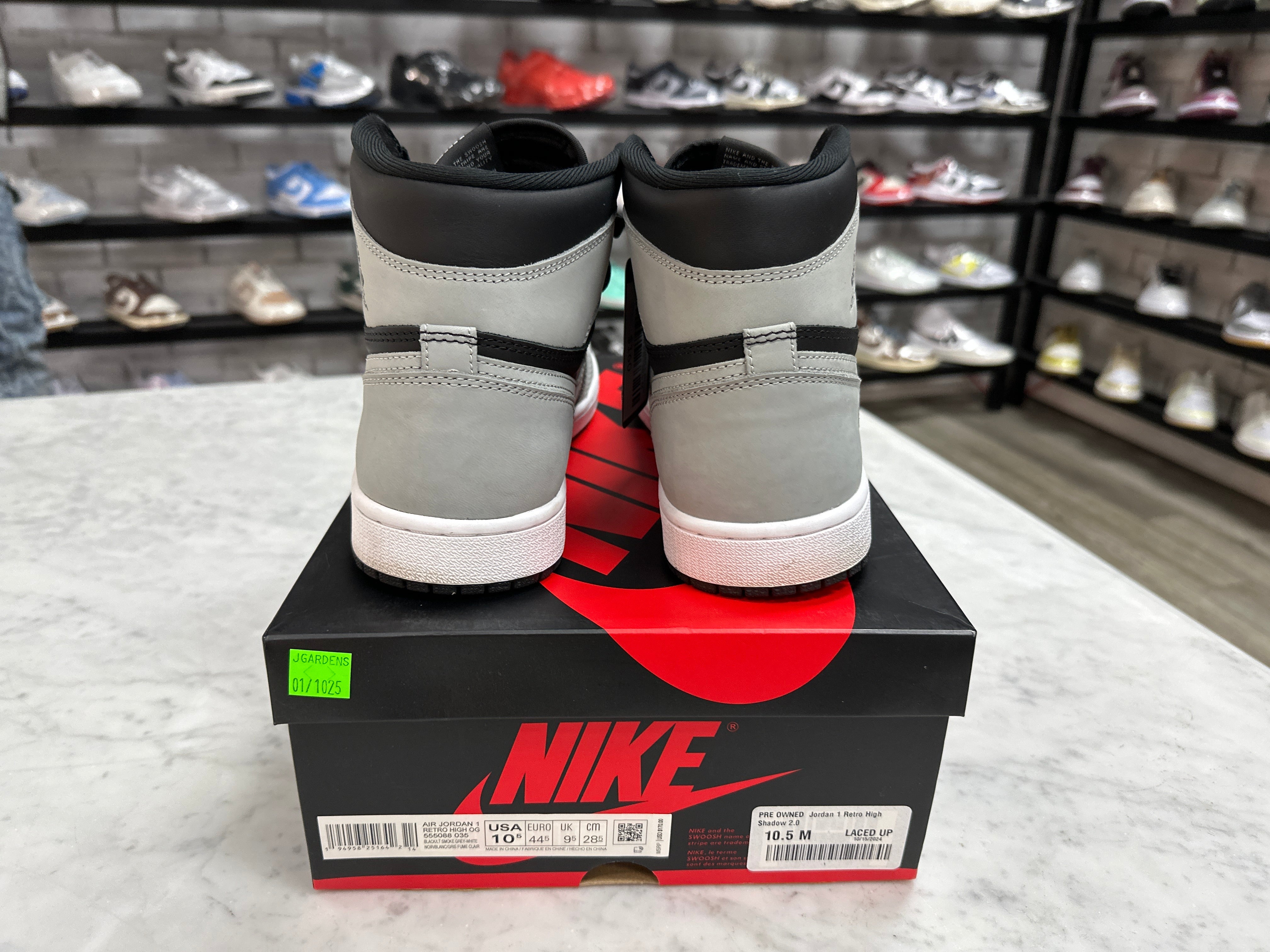 PRE OWNED Jordan 1 Retro High Shadow 2.0