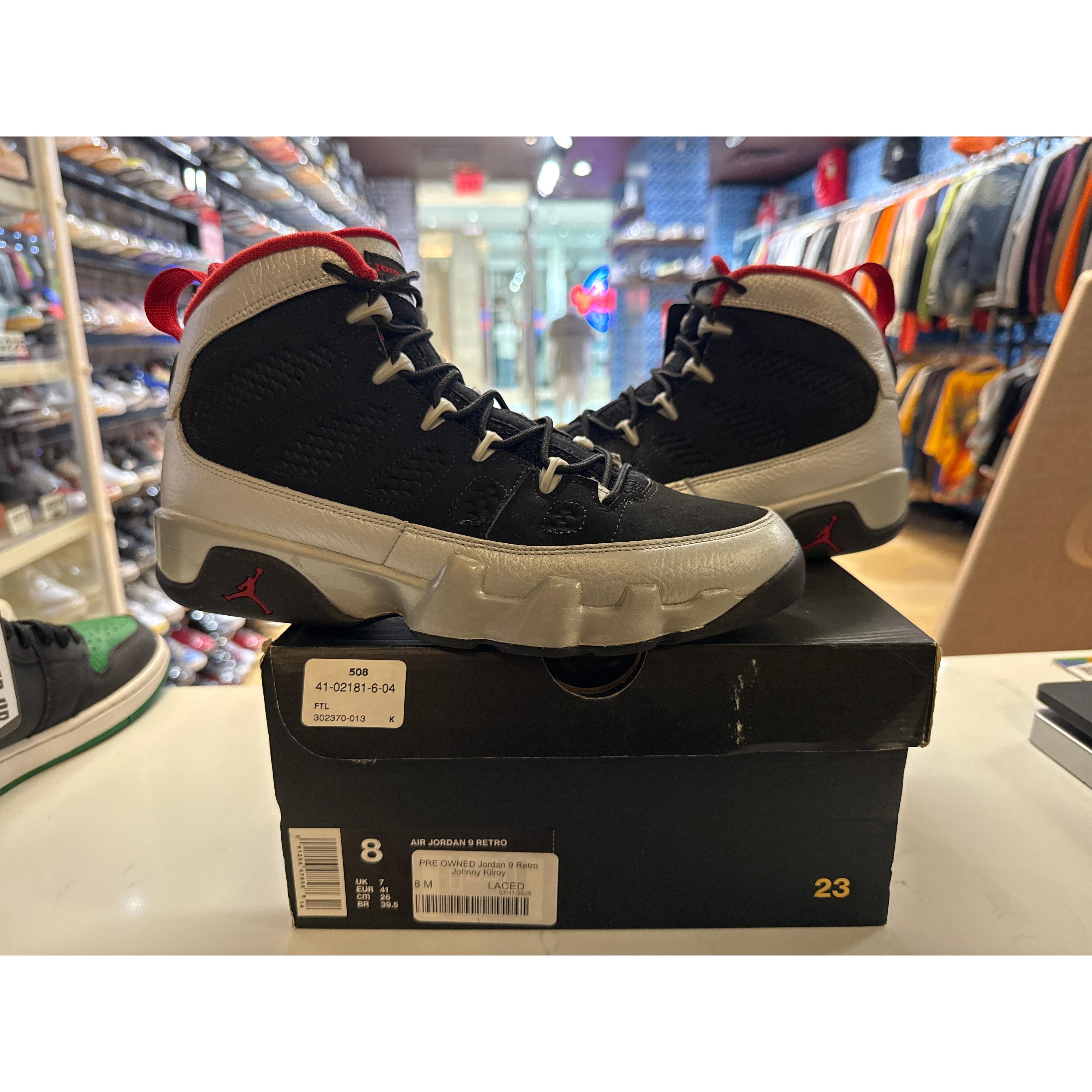 PRE OWNED Jordan 9 Retro Johnny Kilroy