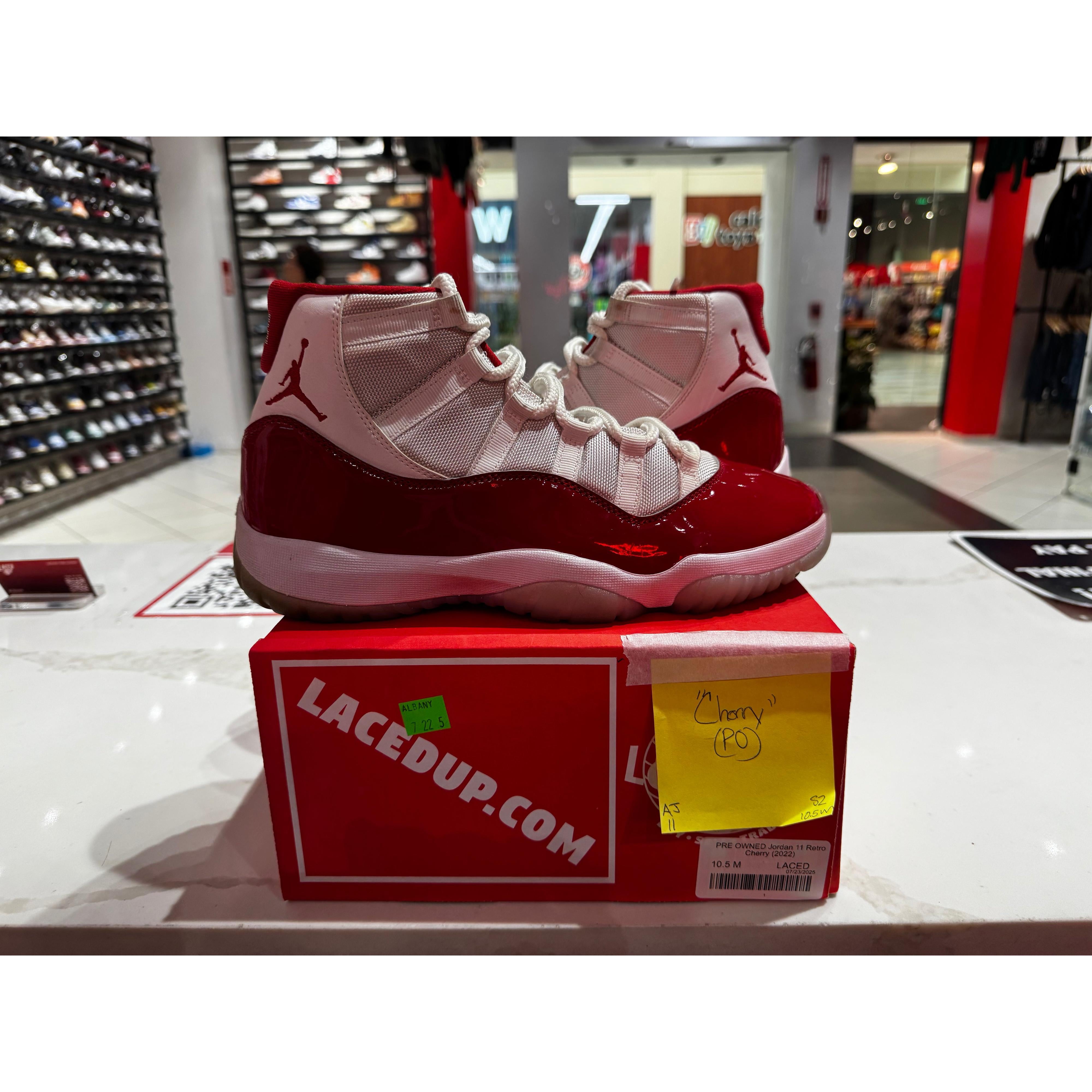 PRE OWNED Jordan 11 Retro Cherry (2022)