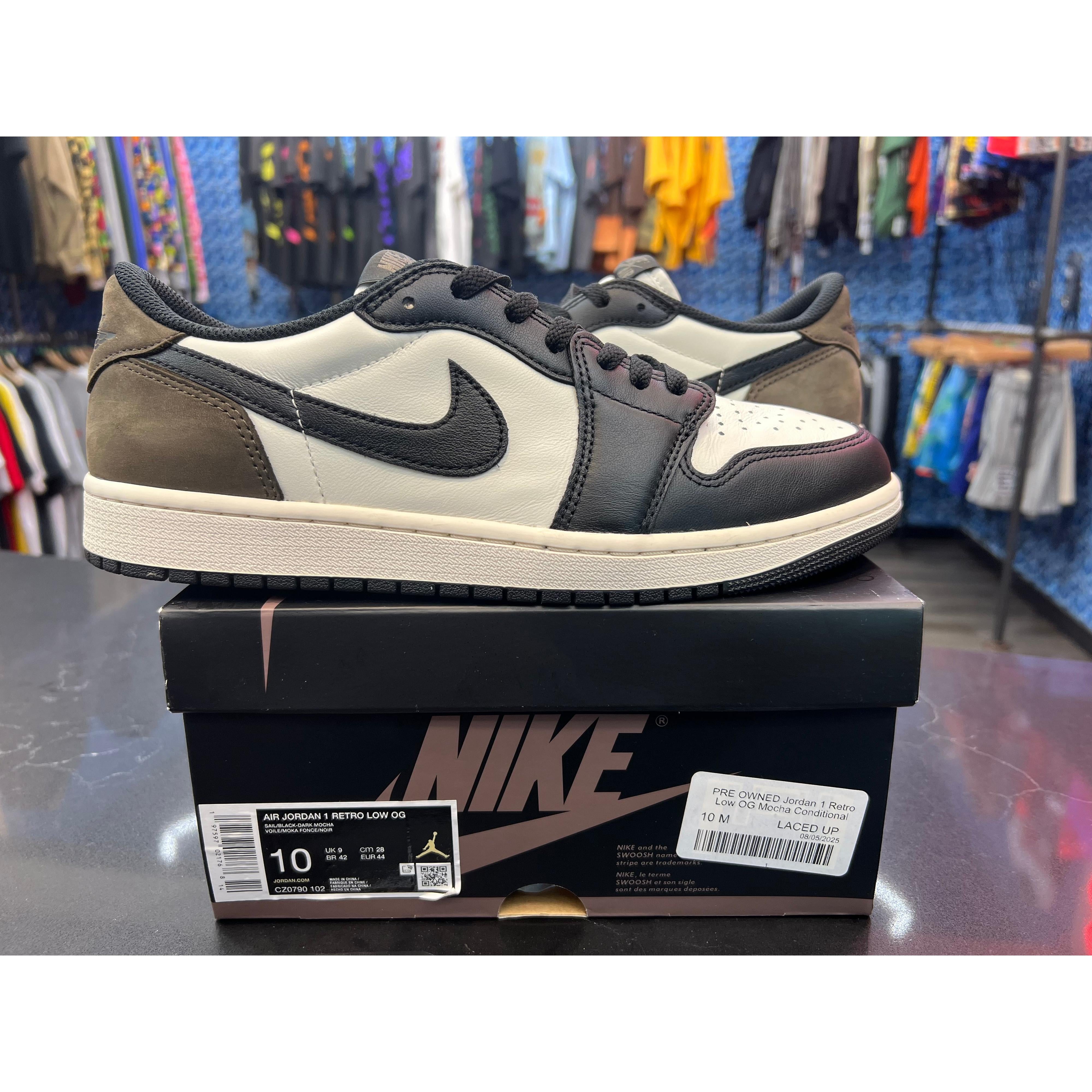 PRE OWNED Jordan 1 Retro Low OG Mocha Conditional