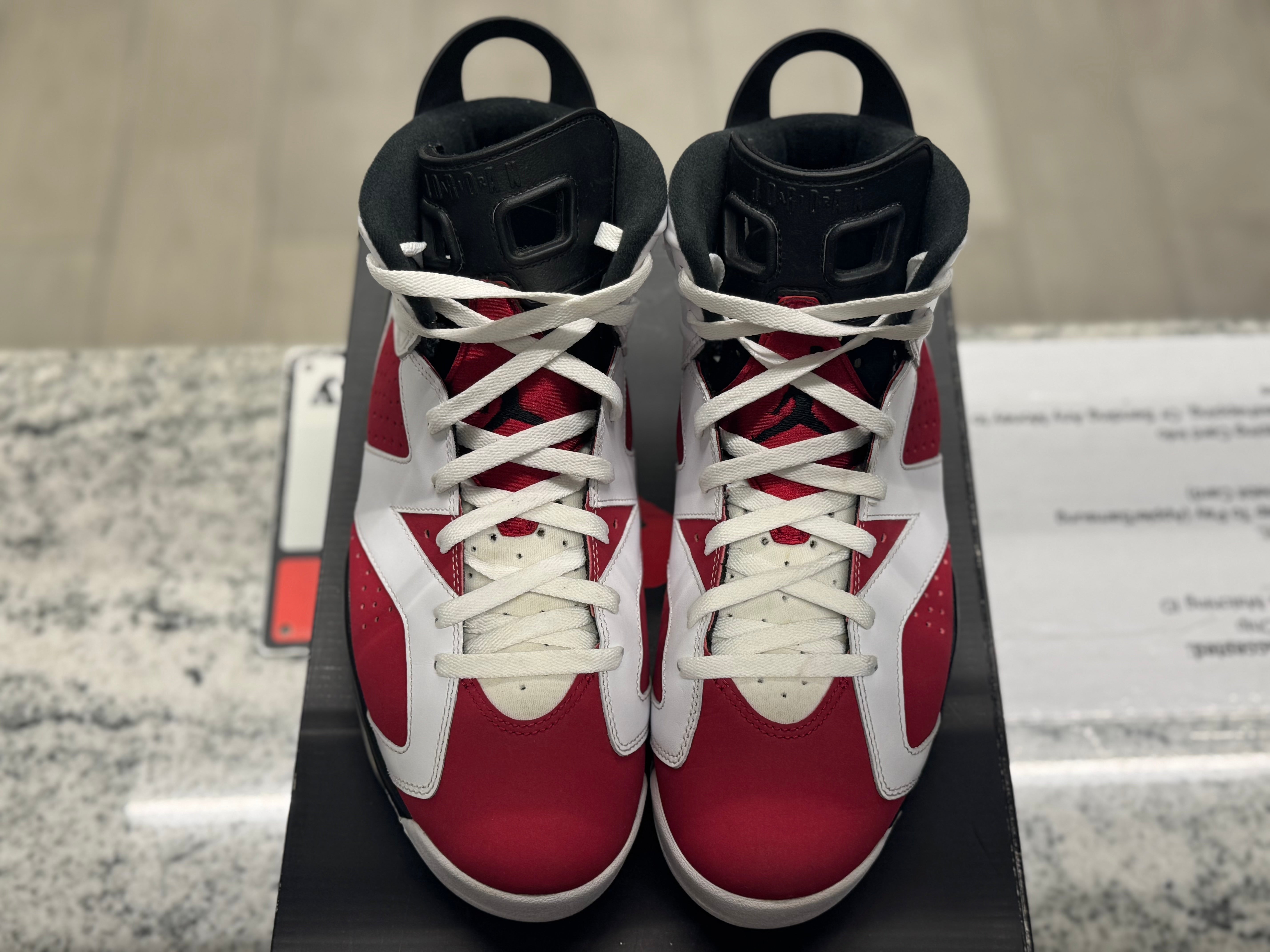 PRE OWNED Air Jordan Retro 6 "Carmine" (2021)