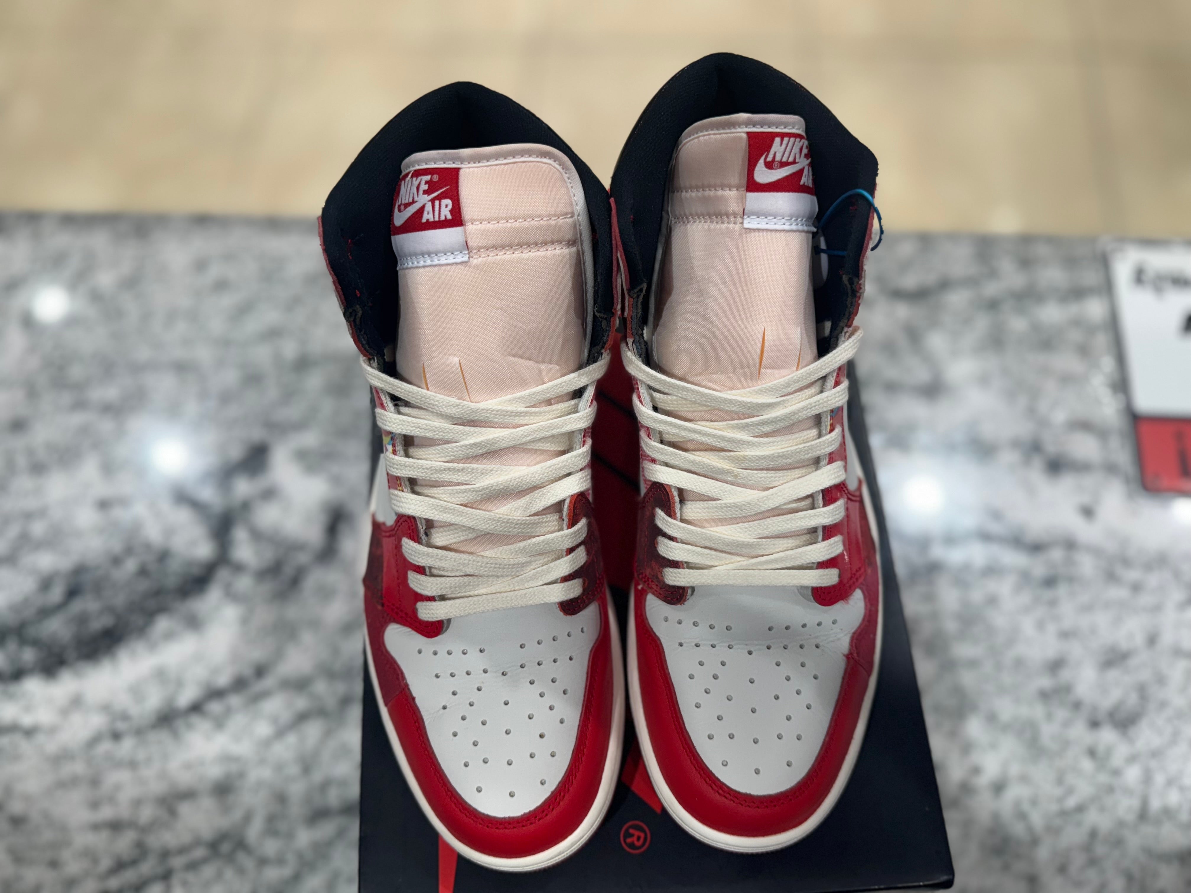 PRE OWNED Jordan 1 Retro High OG Spider-Man Across the Spider-Verse
