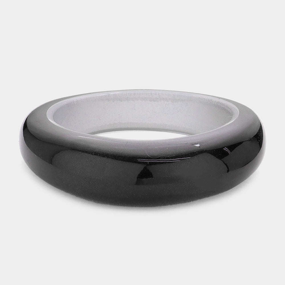 Resin Bangle Bracelet