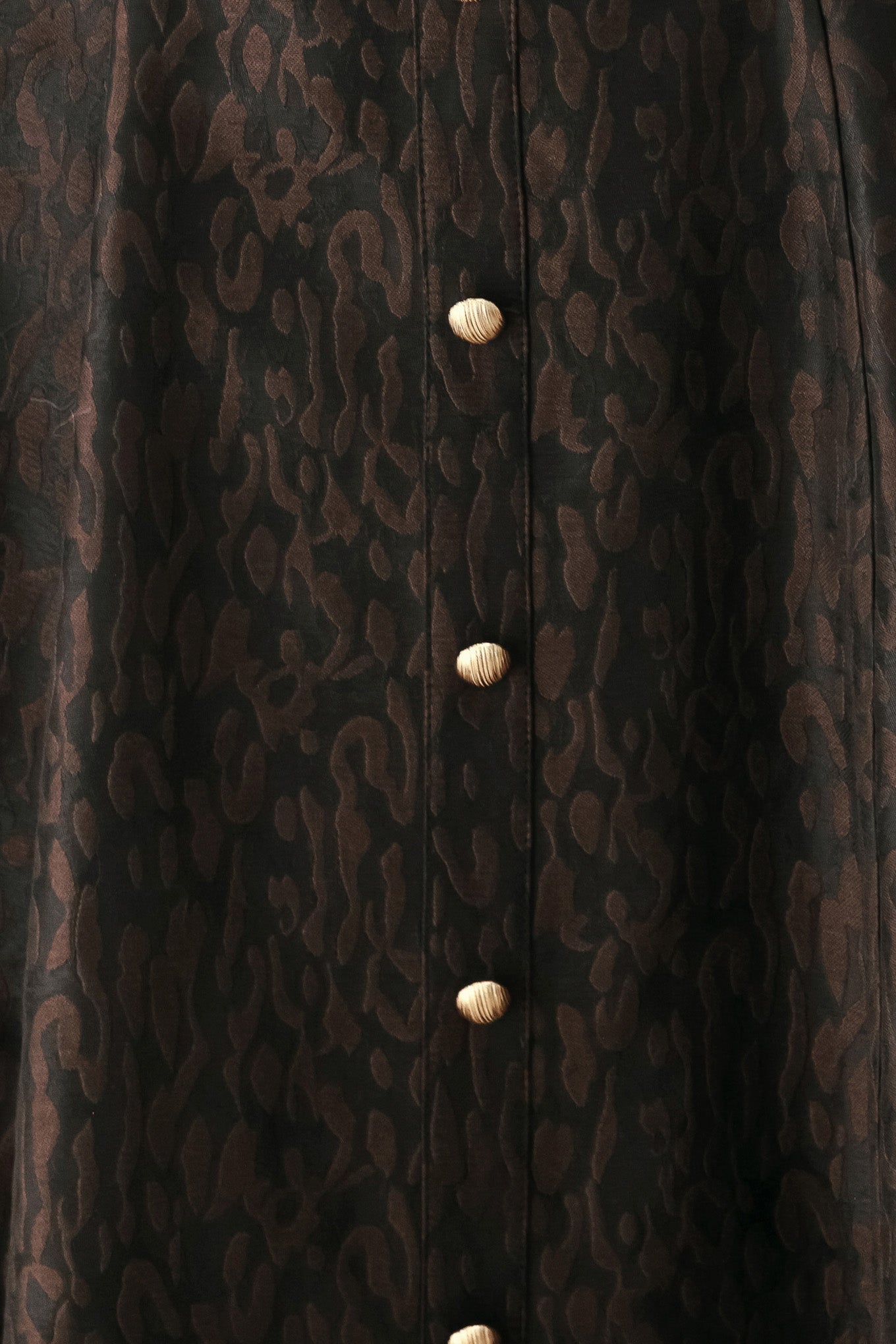 BUTTONED IN CHOCOLATE SWEETHEART MIDI DRESS