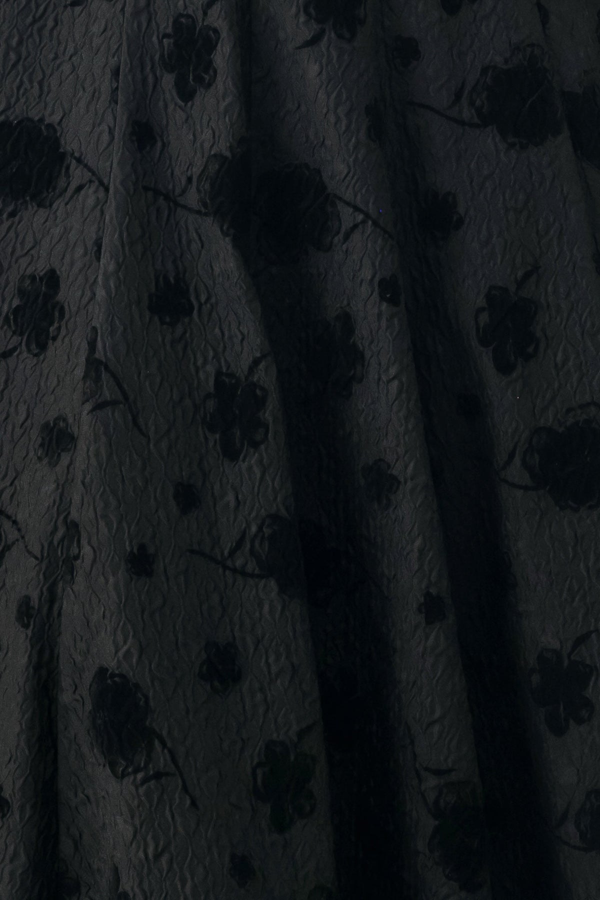 MIDNIGHT DRAMA BLACK STATEMENT MIDI DRESS