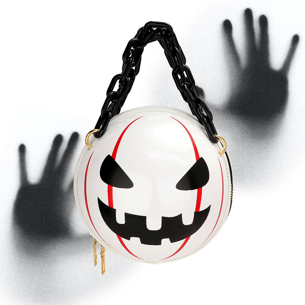 Pumpkin Round Tote / Crossbody Bag