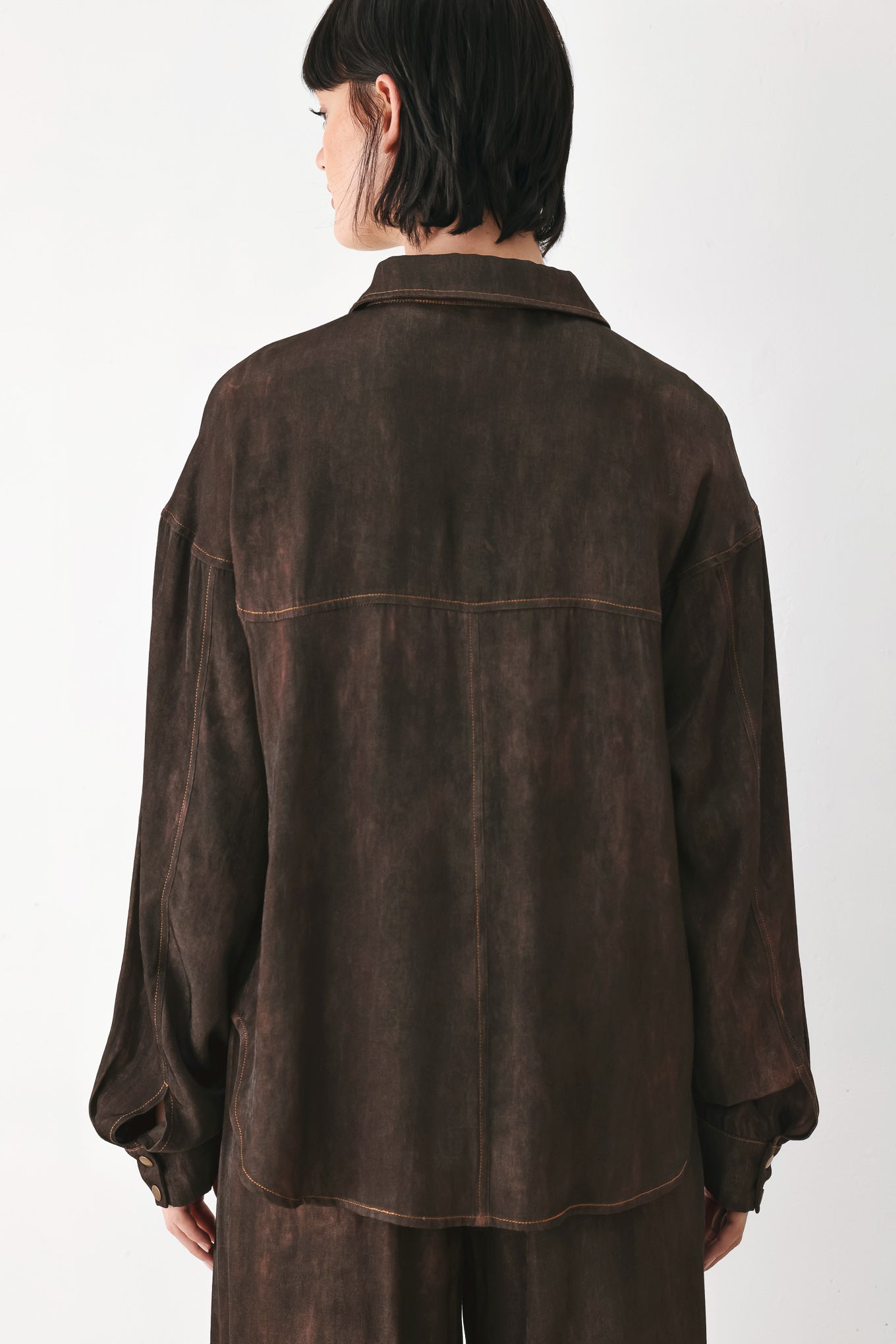 SABLE LOUNGE WOVEN TOP