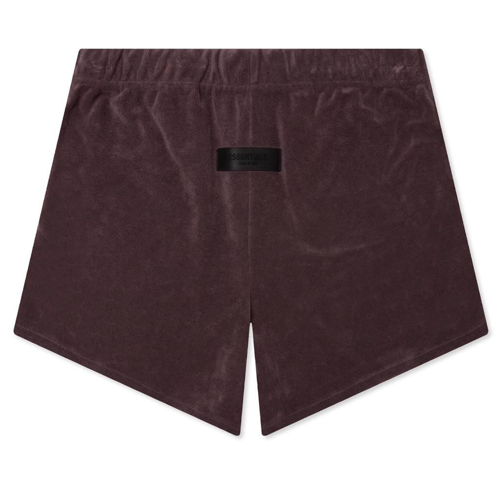 Fear of God Essentials Sweatshort Kids "Purple Terry Cloth"