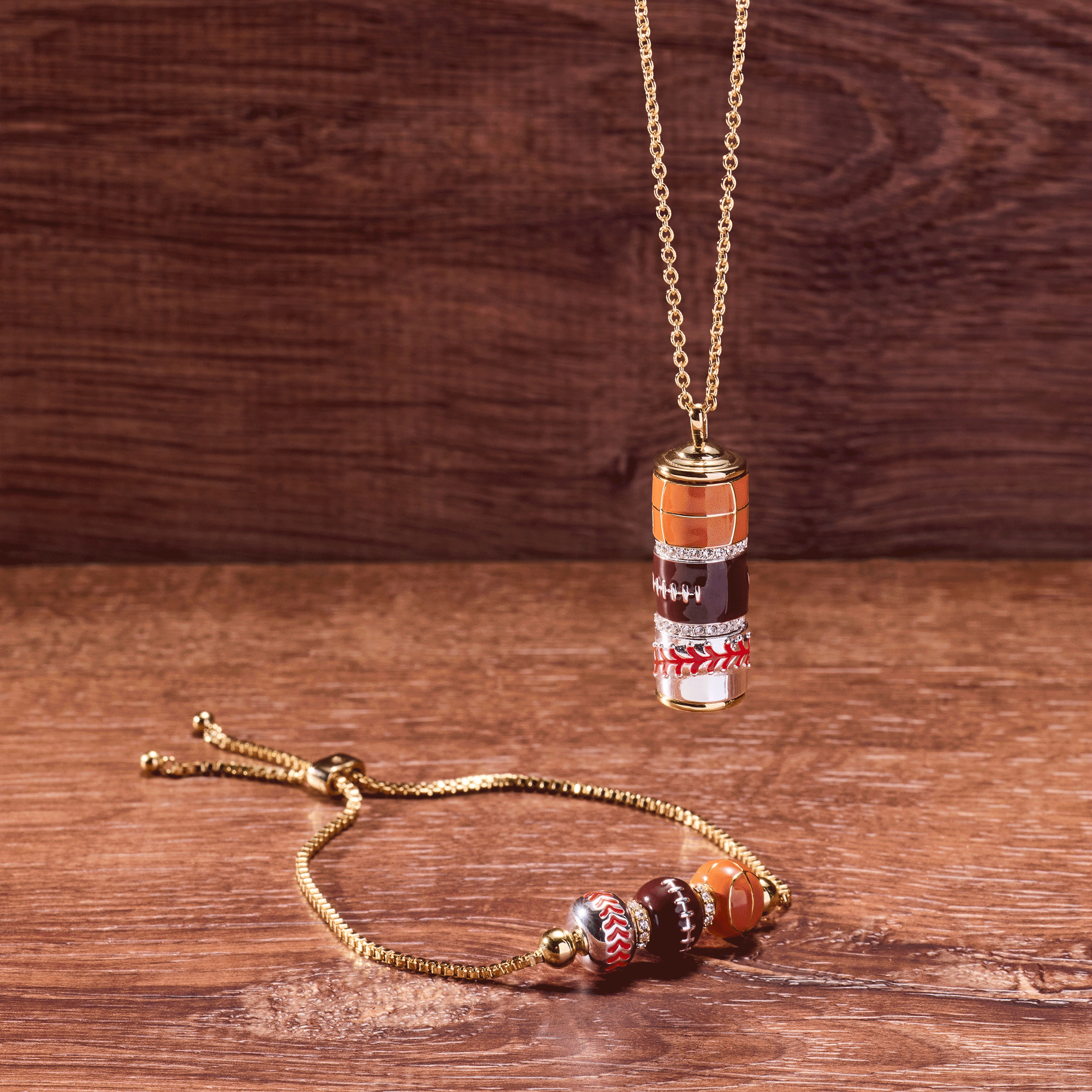 Game On Spinner Pendant