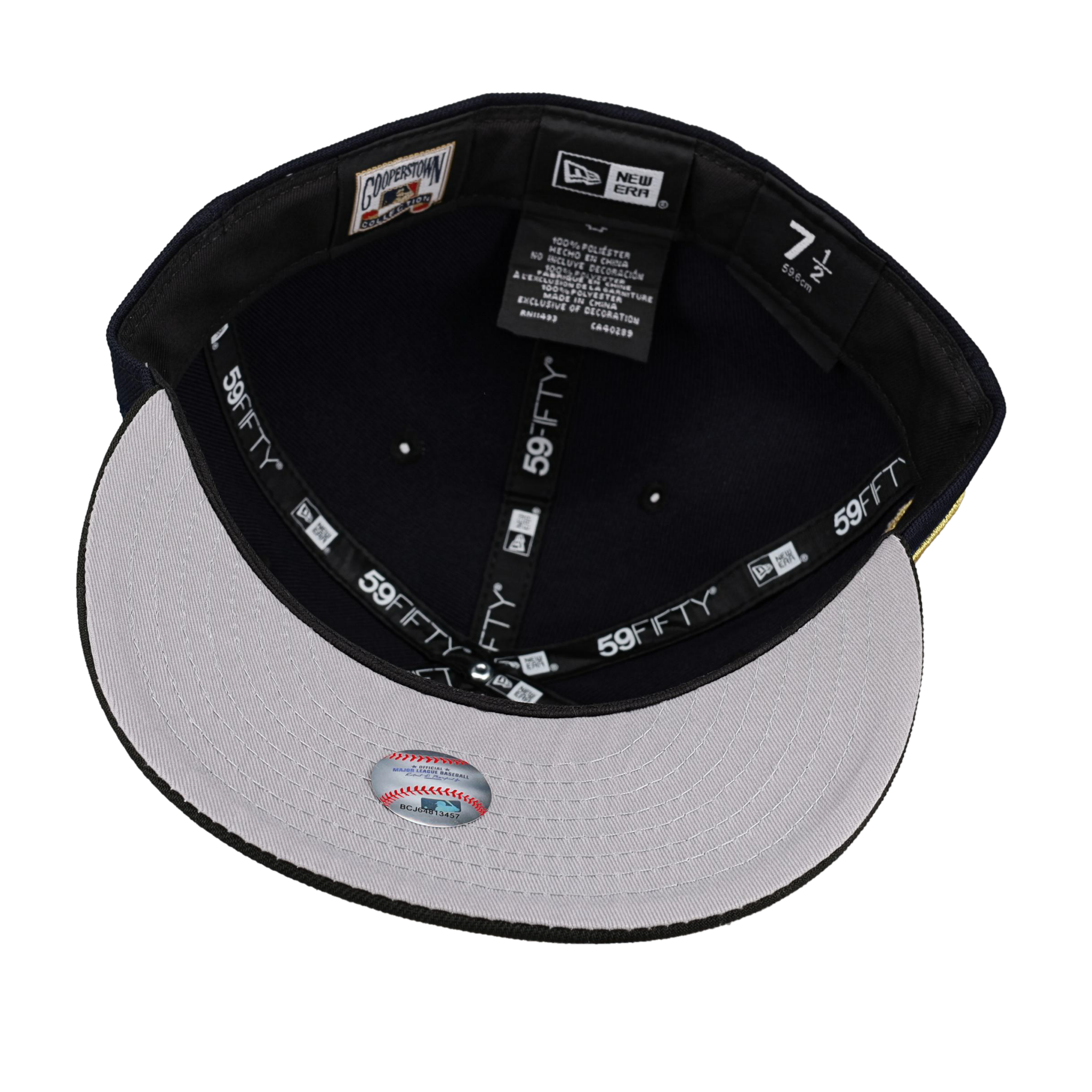 New York Yankees 1962 World Series Metallic 59fifty Fitted Hat