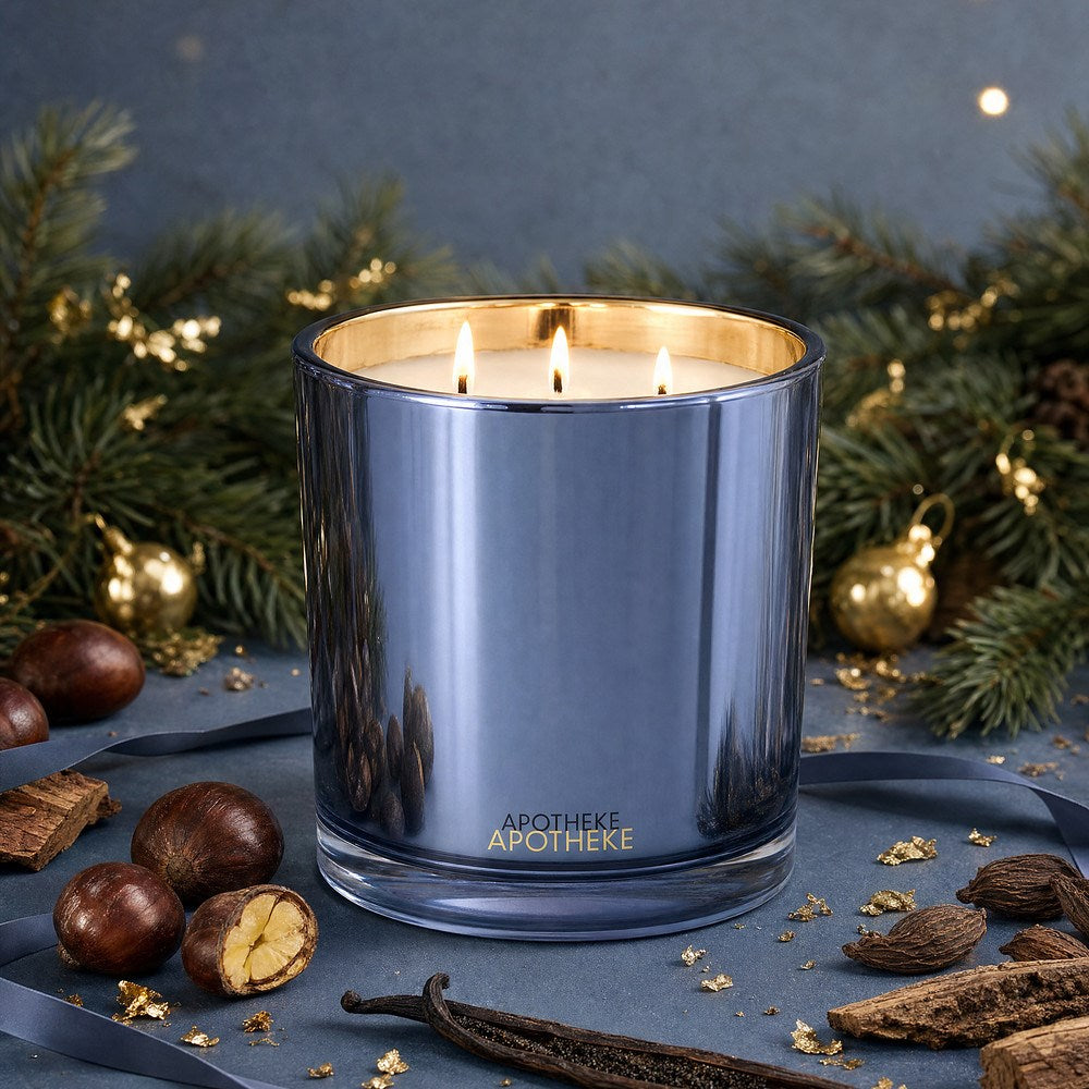 Cardamom Chestnut 3-Wick Candle