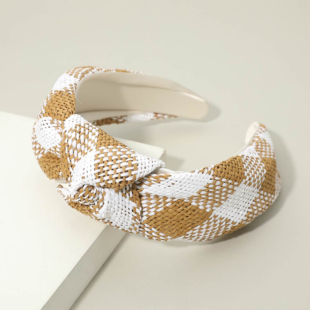 Wide Woven Knot Headband