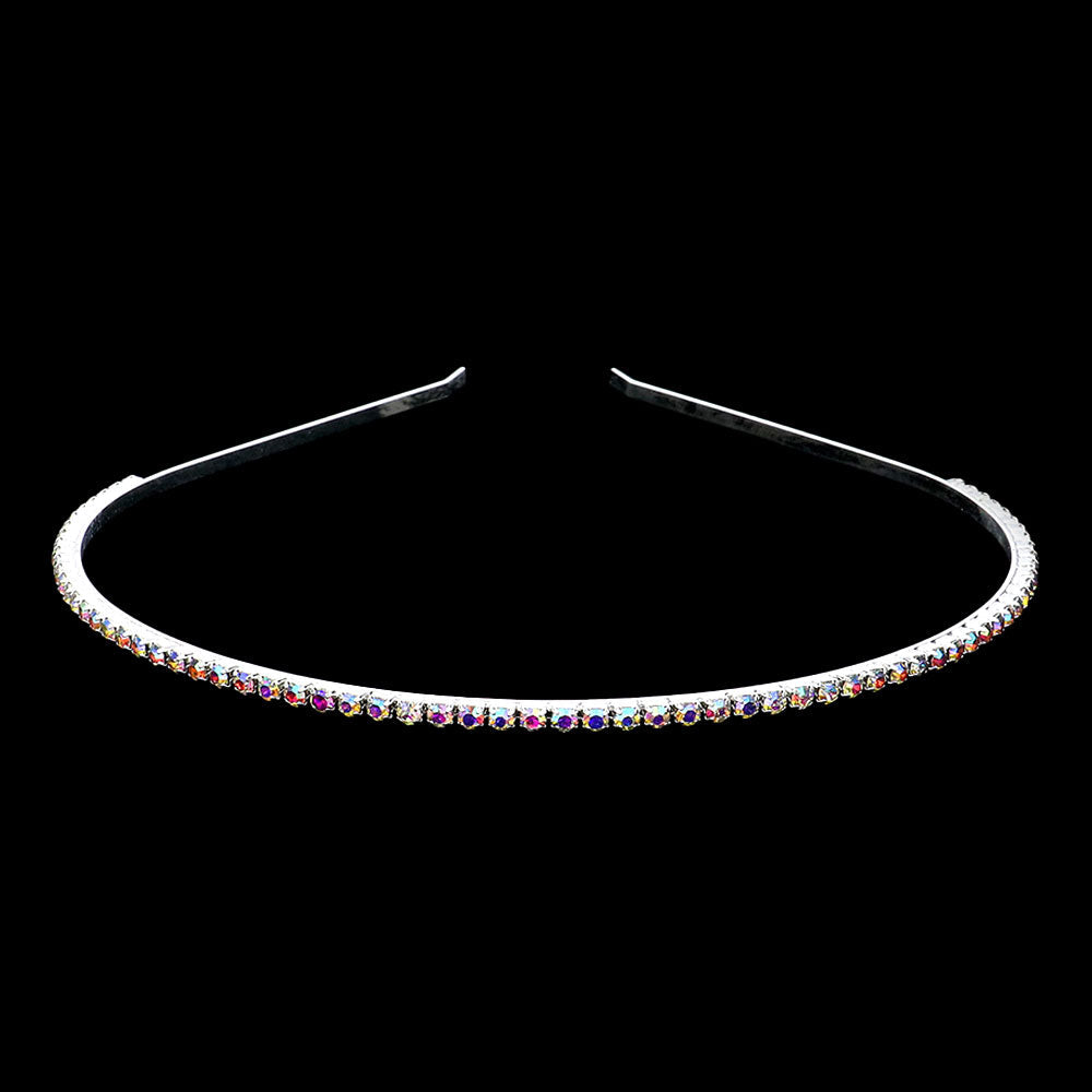 1-Row rhinestone headband