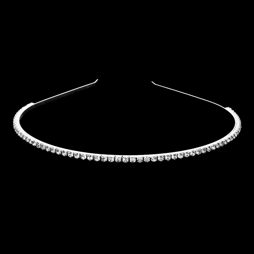 1-Row rhinestone headband