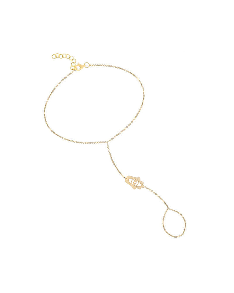Hamsa Ring Bracelet