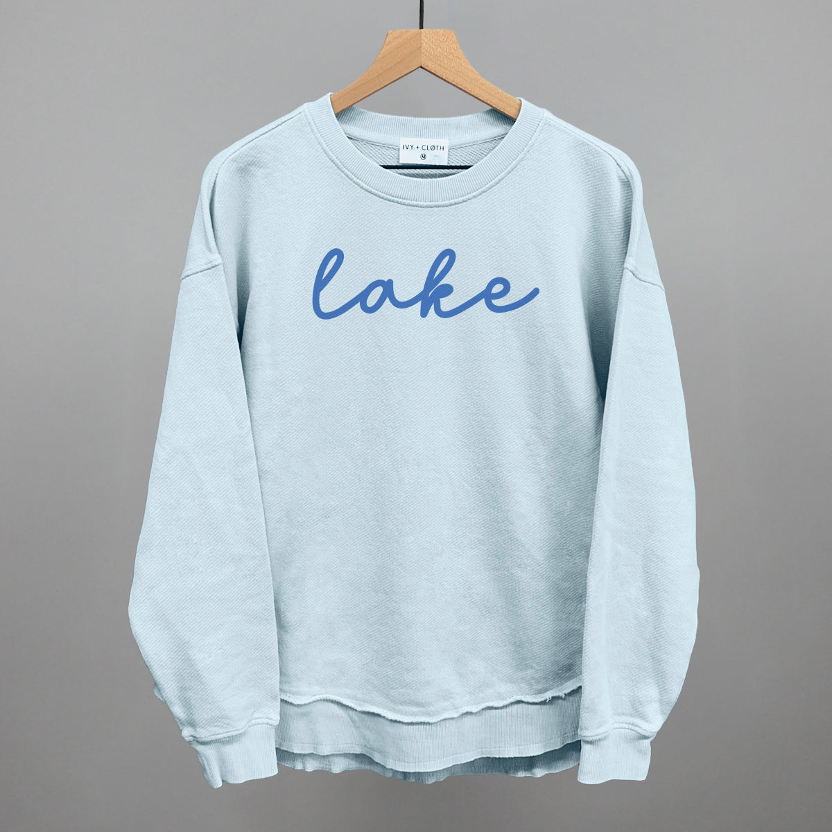 Lake Blue Script