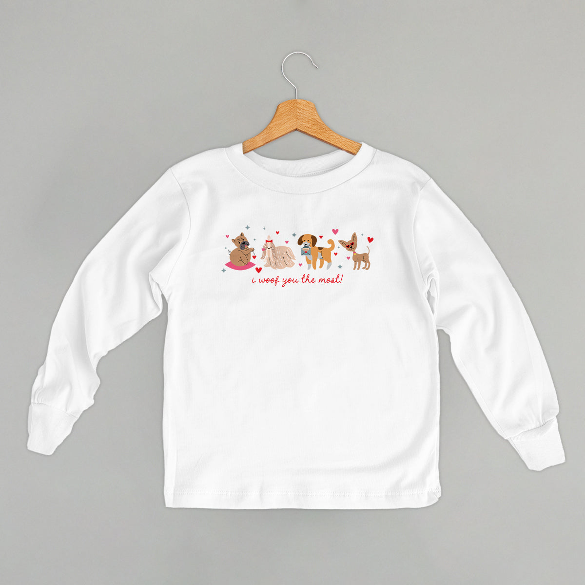I Woof You The Most Dog Doodles (Kids)