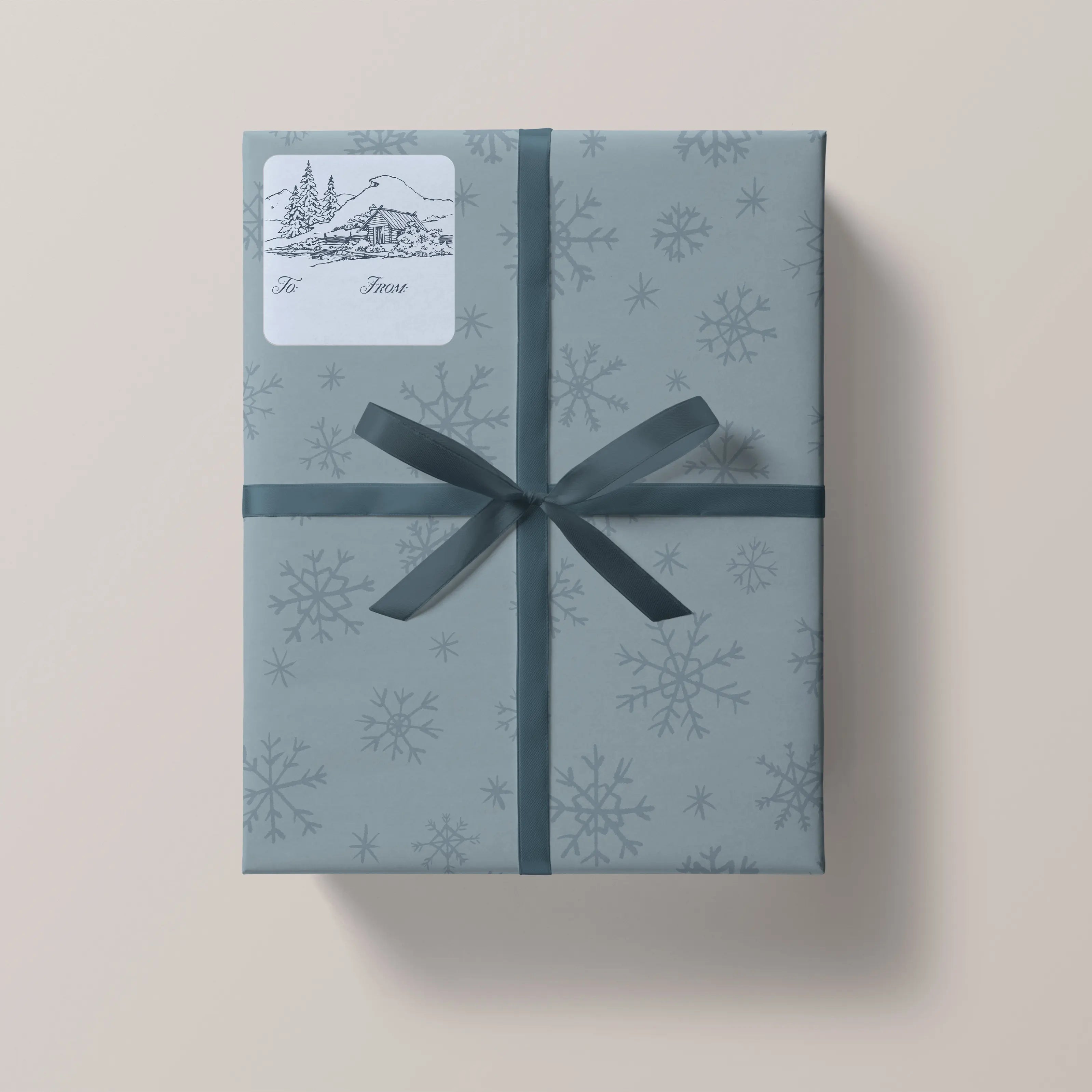 Apres Ski Holiday Tags (Sticker Sheet)