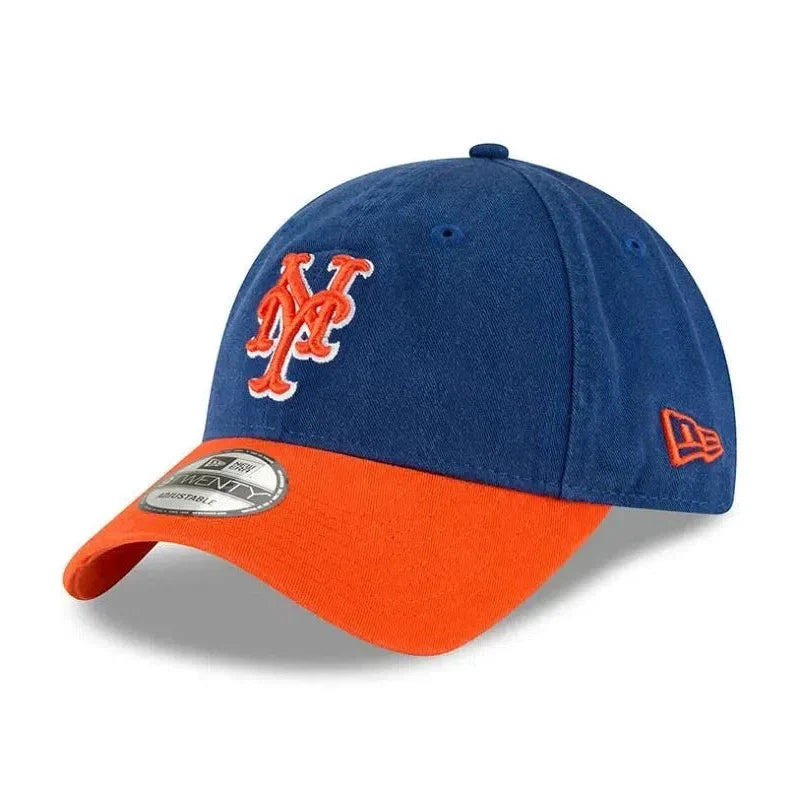 New York Mets New Era 9Twenty Dad Hat (blue orange 2 tone)
