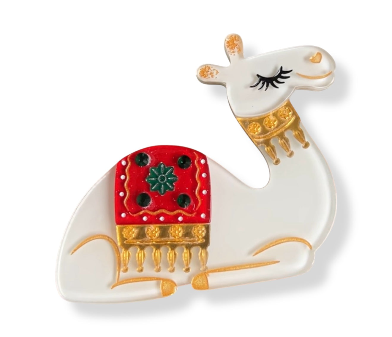 Desert Dreams Camel Brooch by 50's Vintage Dame x Lipstick & Chrome — Bohemian Desert Pin