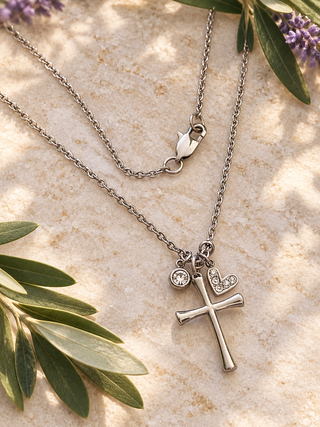 DAINTY CROSS NECKLACE