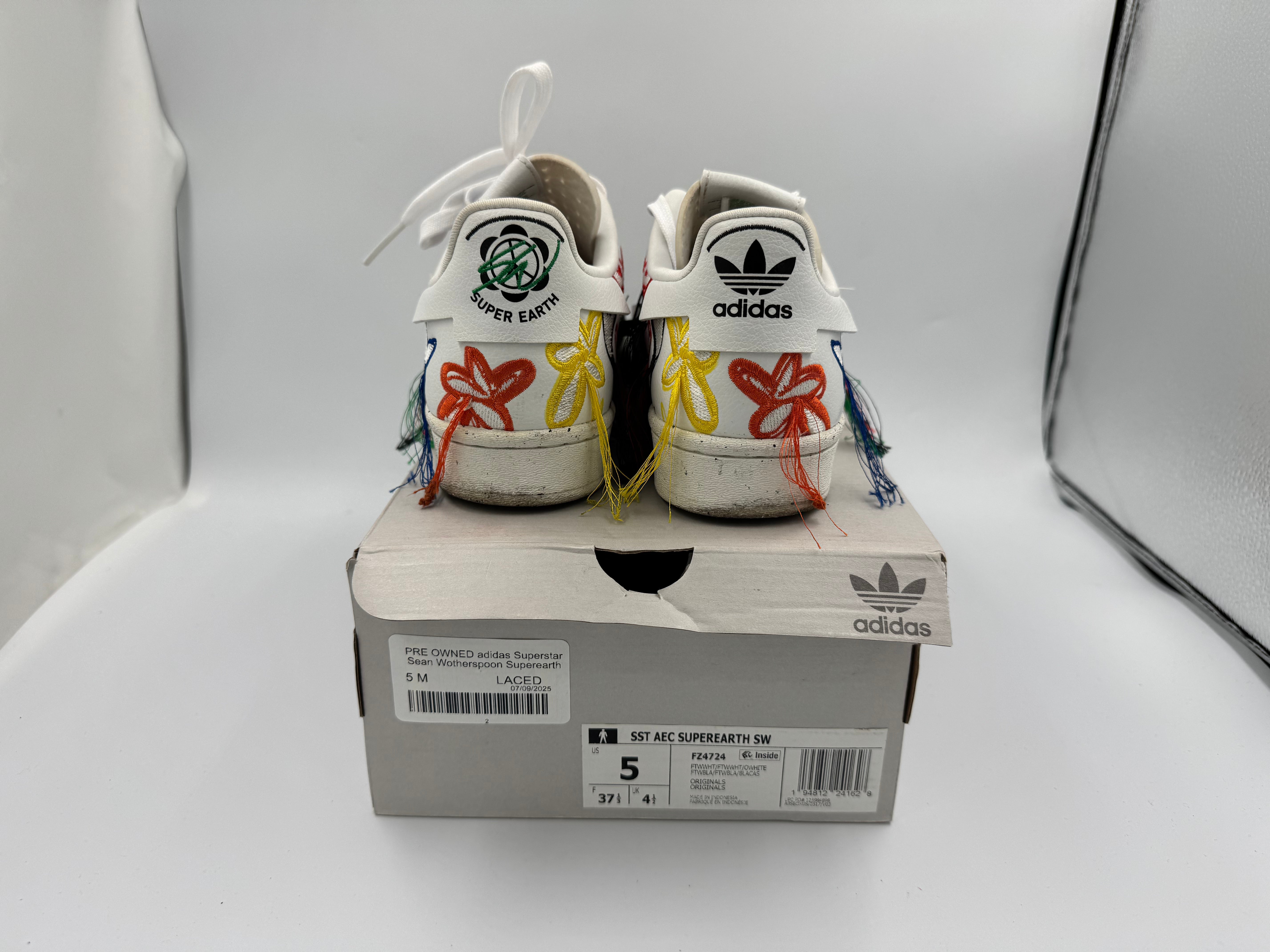 PRE OWNED adidas Superstar Sean Wotherspoon Superearth