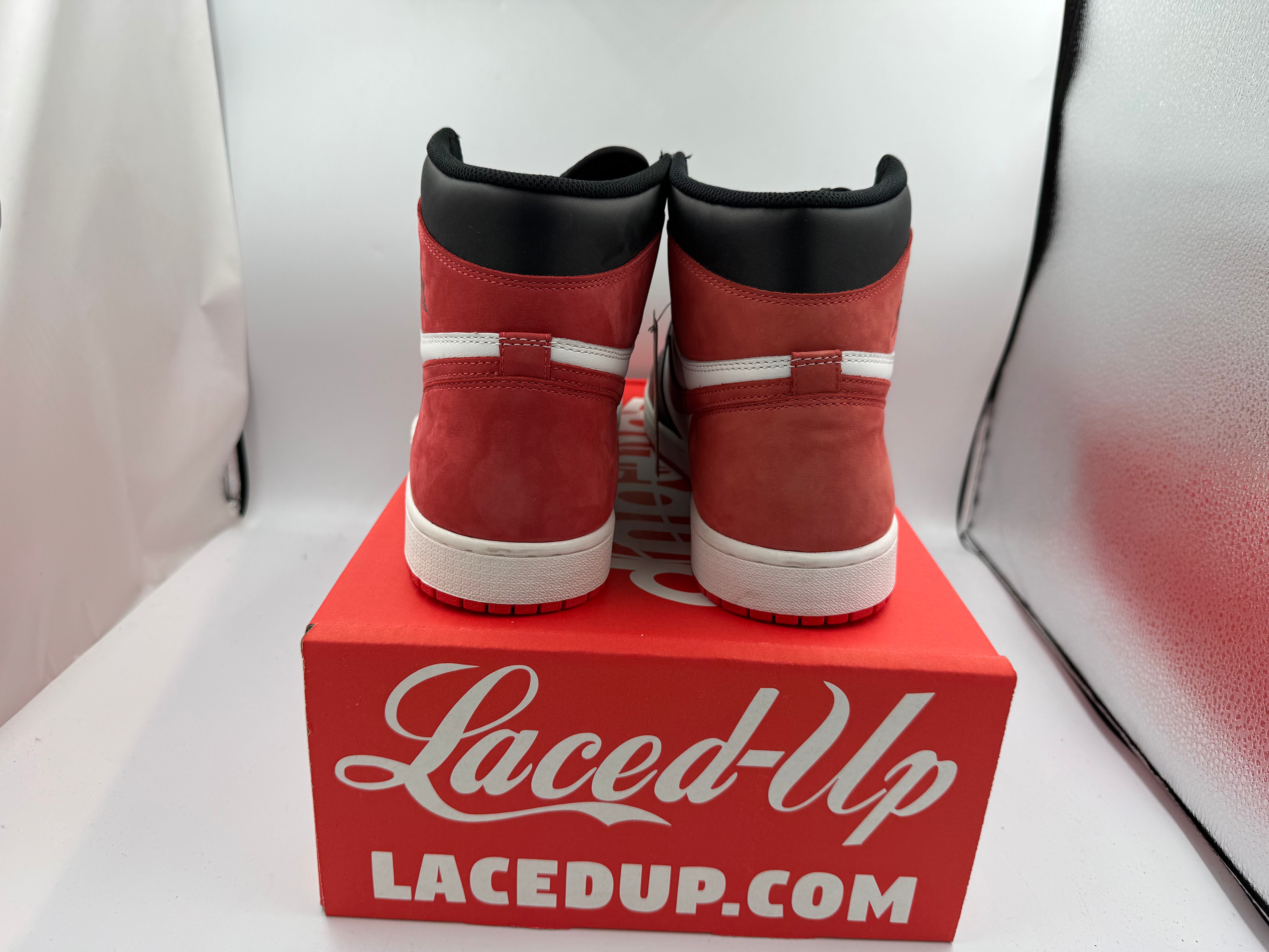 PRE OWNED Air Jordan Retro 1 Track Red Conditional