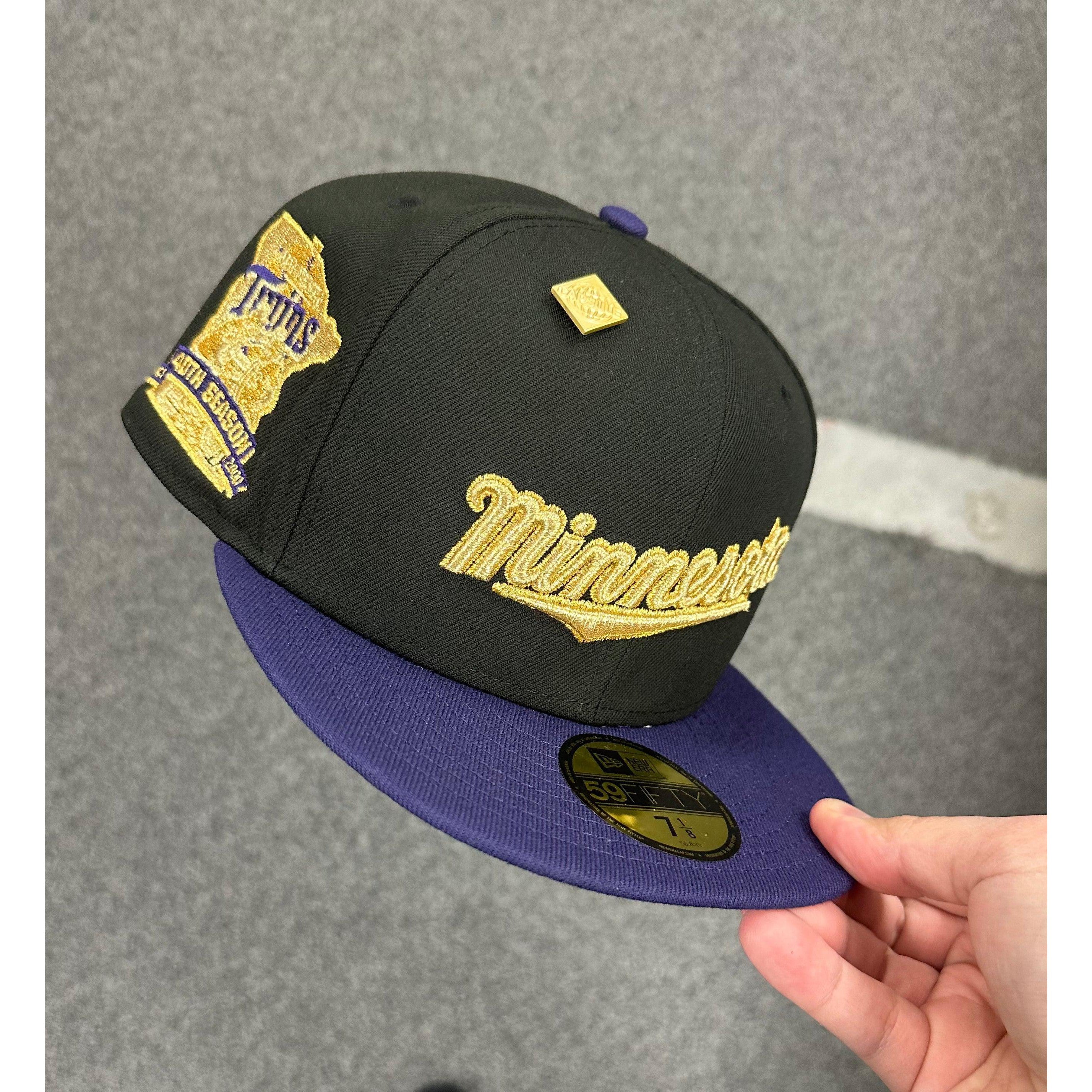 Minnesota Twins 40th Season New Era Fitted Hat