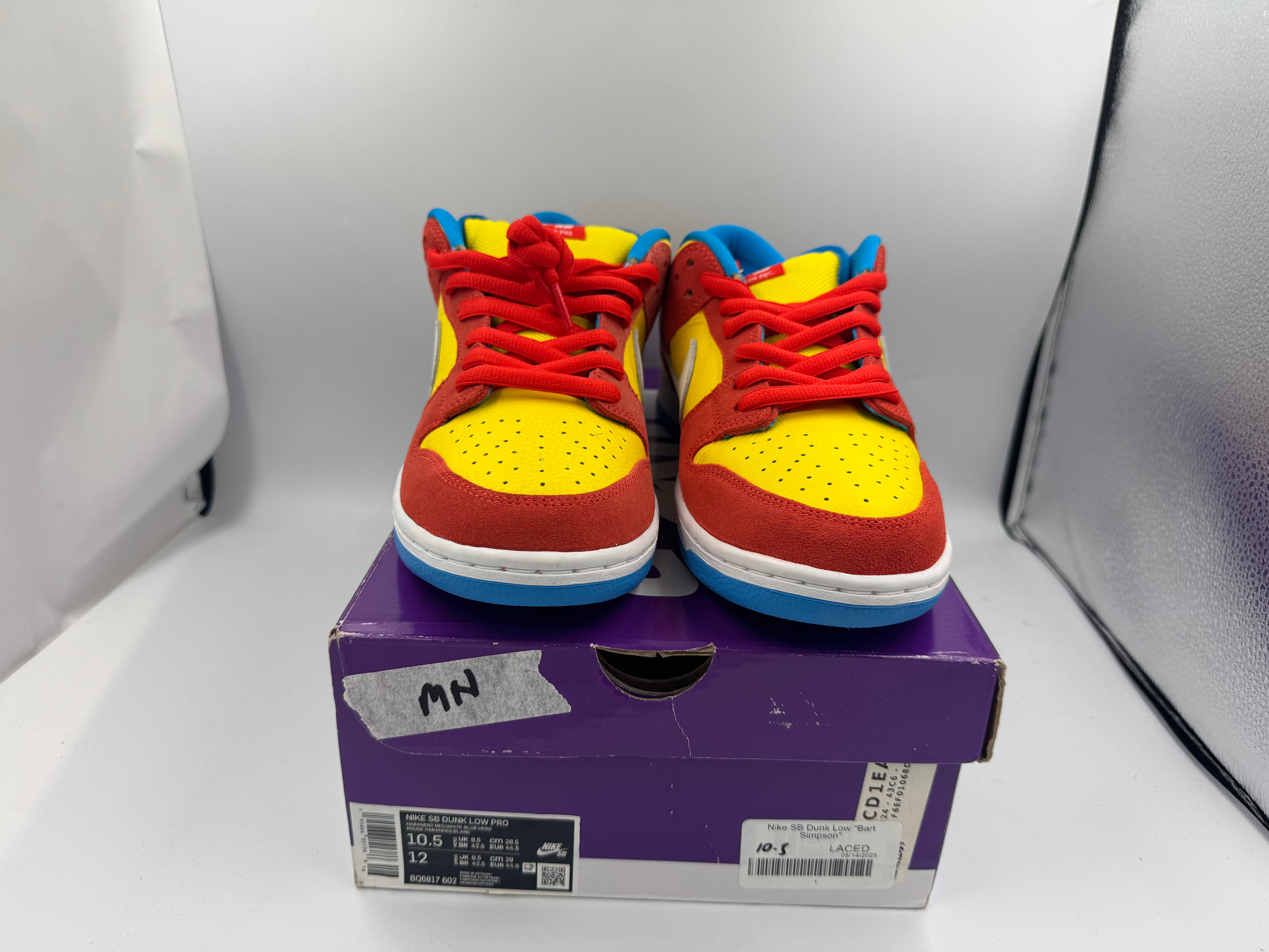 PRE OWNED Nike SB Dunk Low "Bart Simpson" Conditional