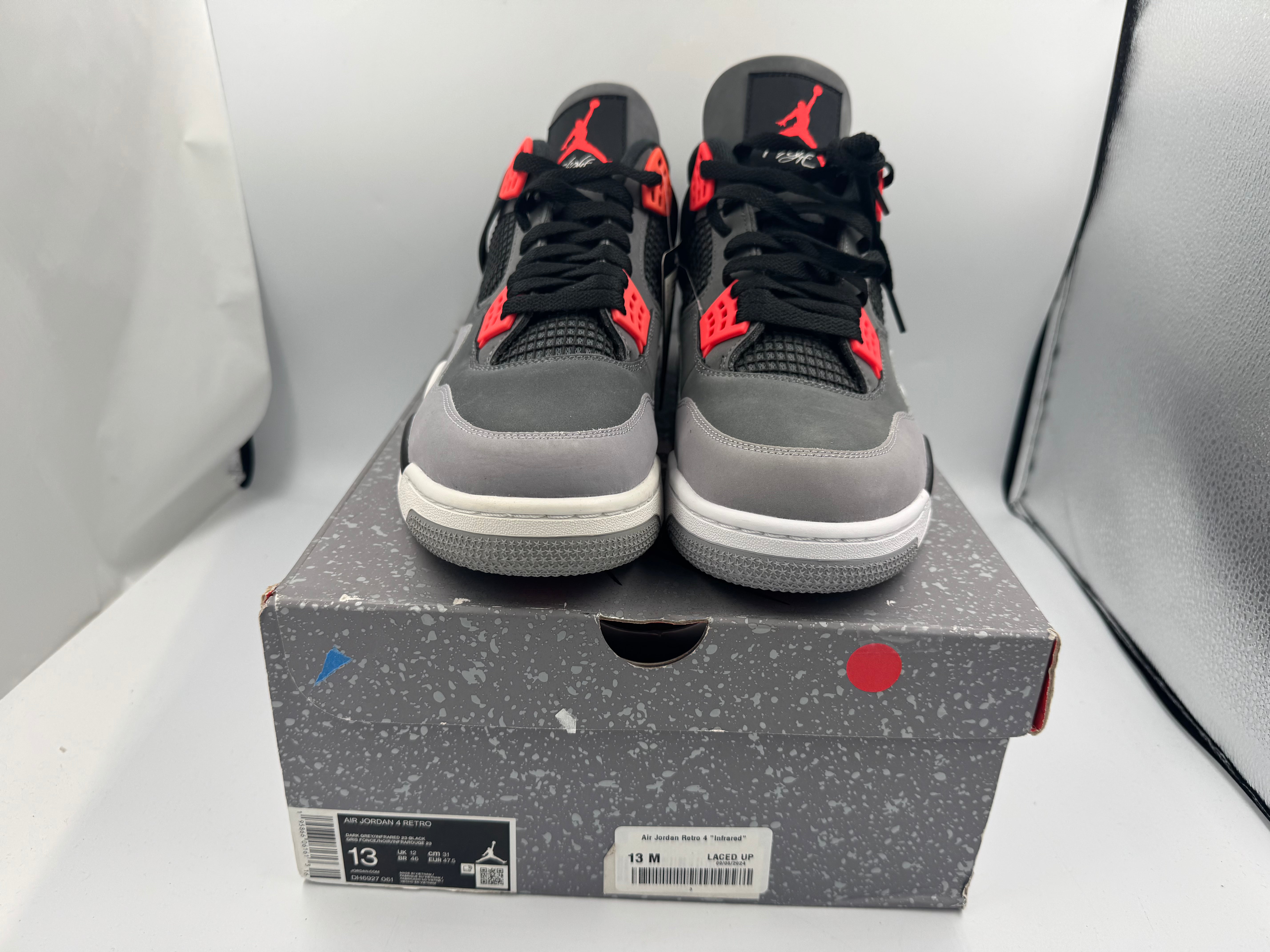 PRE OWNED Air Jordan Retro 4 "Infrared" Conditional