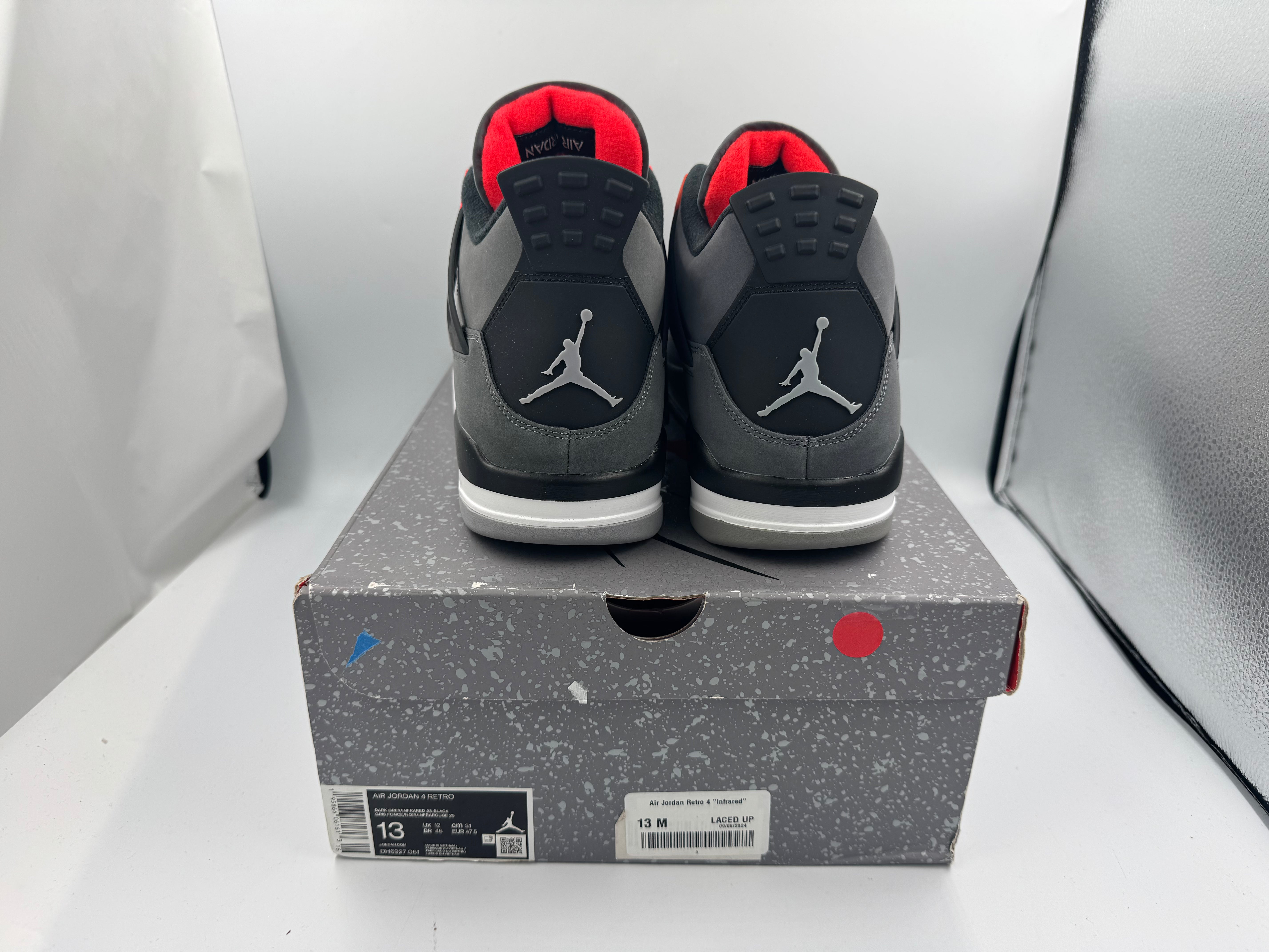 PRE OWNED Air Jordan Retro 4 "Infrared" Conditional