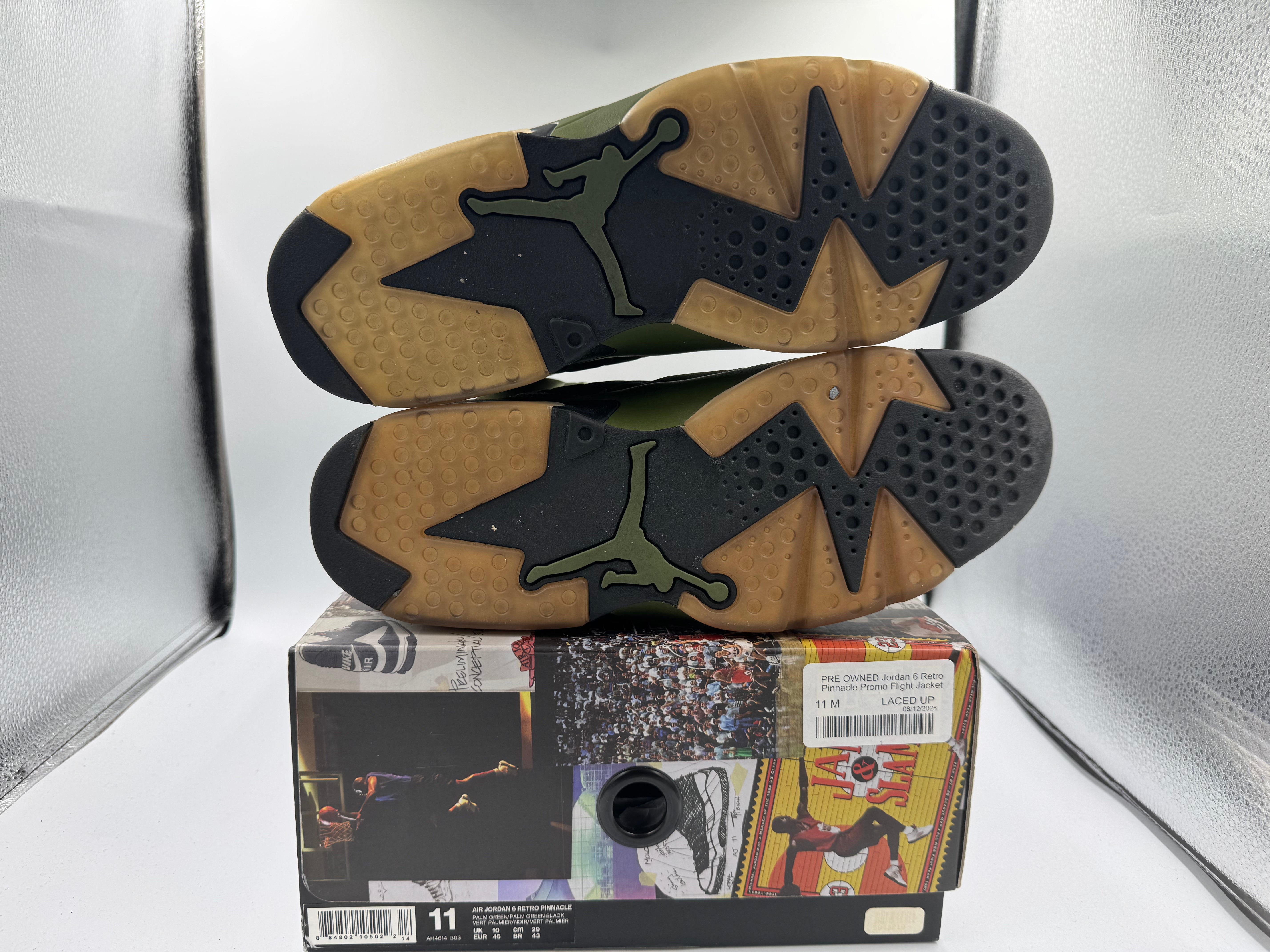 PRE OWNED Jordan 6 Retro Pinnacle Promo Flight Jacket