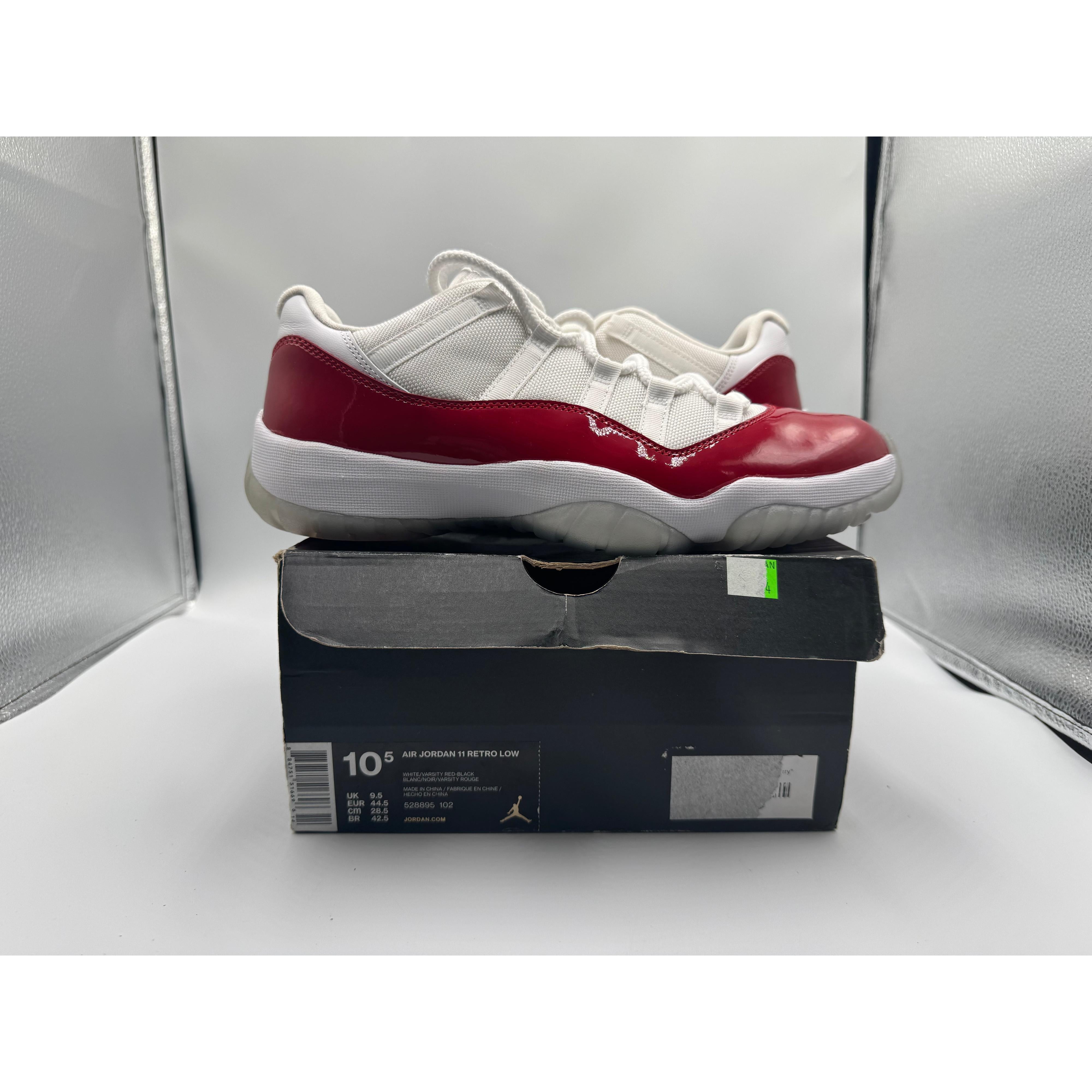 PRE OWNED Air Jordan Retro 11 Low "Cherry" Conditional