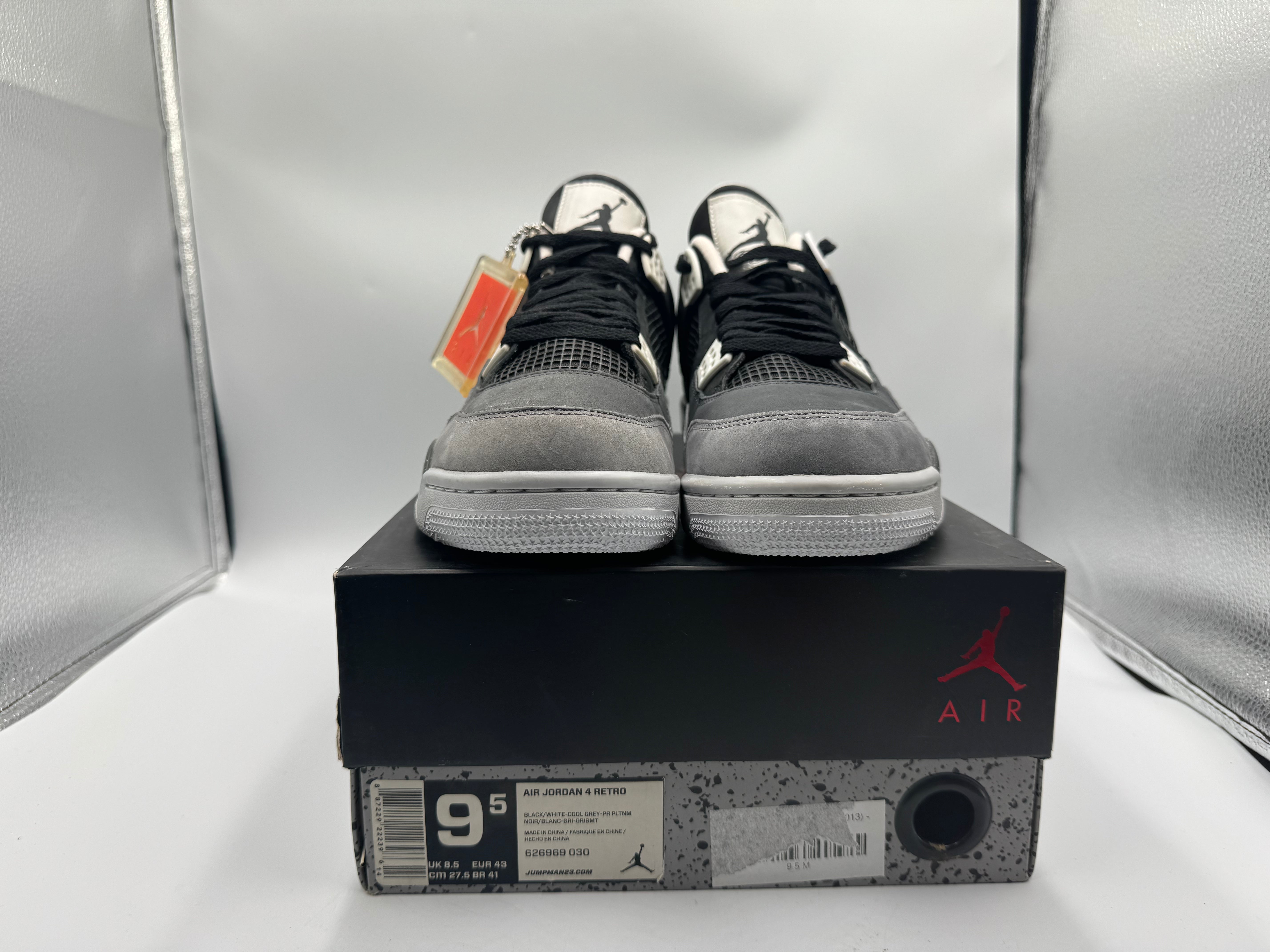 PRE OWNED Jordan 4 Retro Fear Pack (2013) Conditional