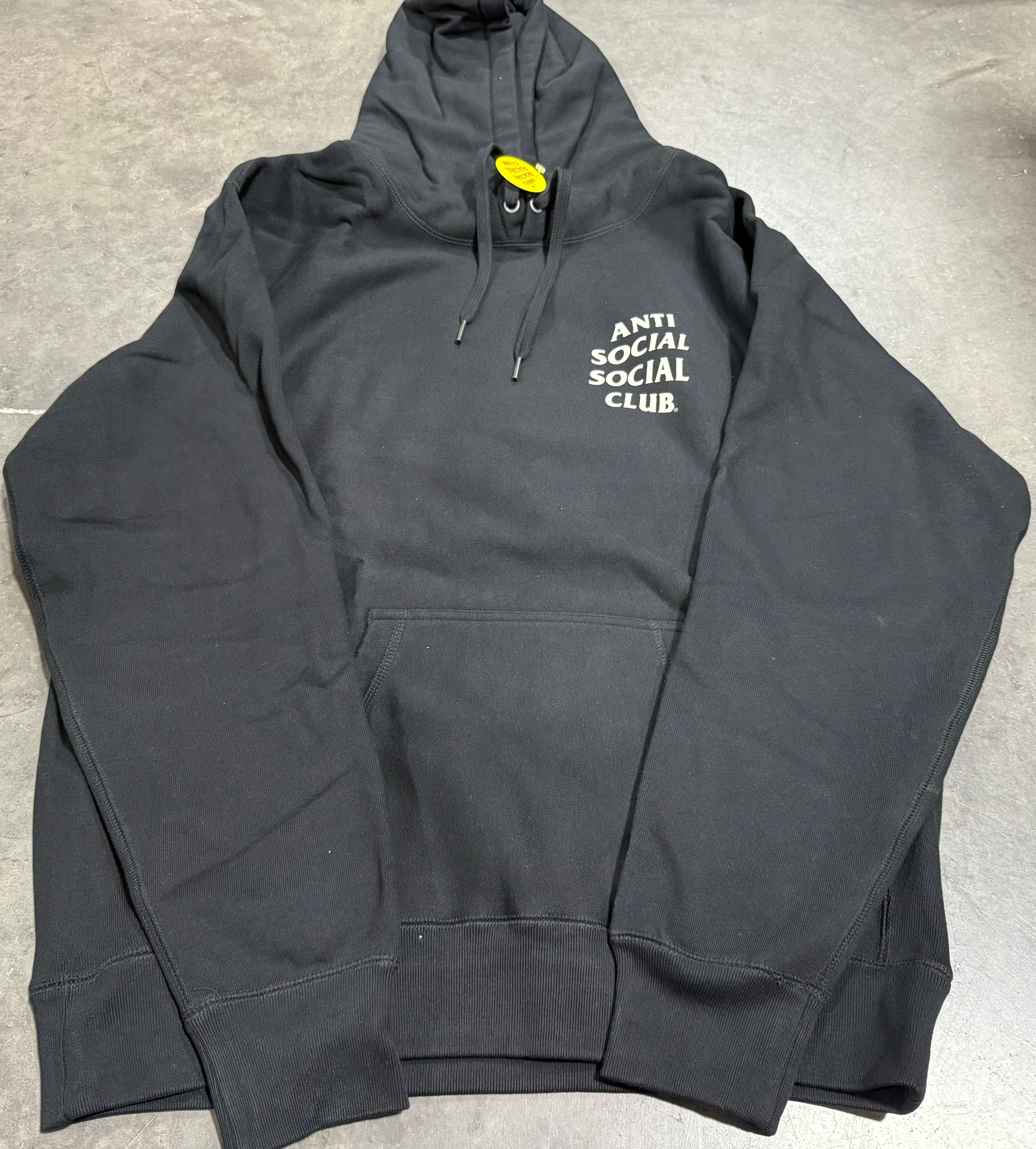 Anti Social Social Club 'Wake UP' Hoodie 'Black'