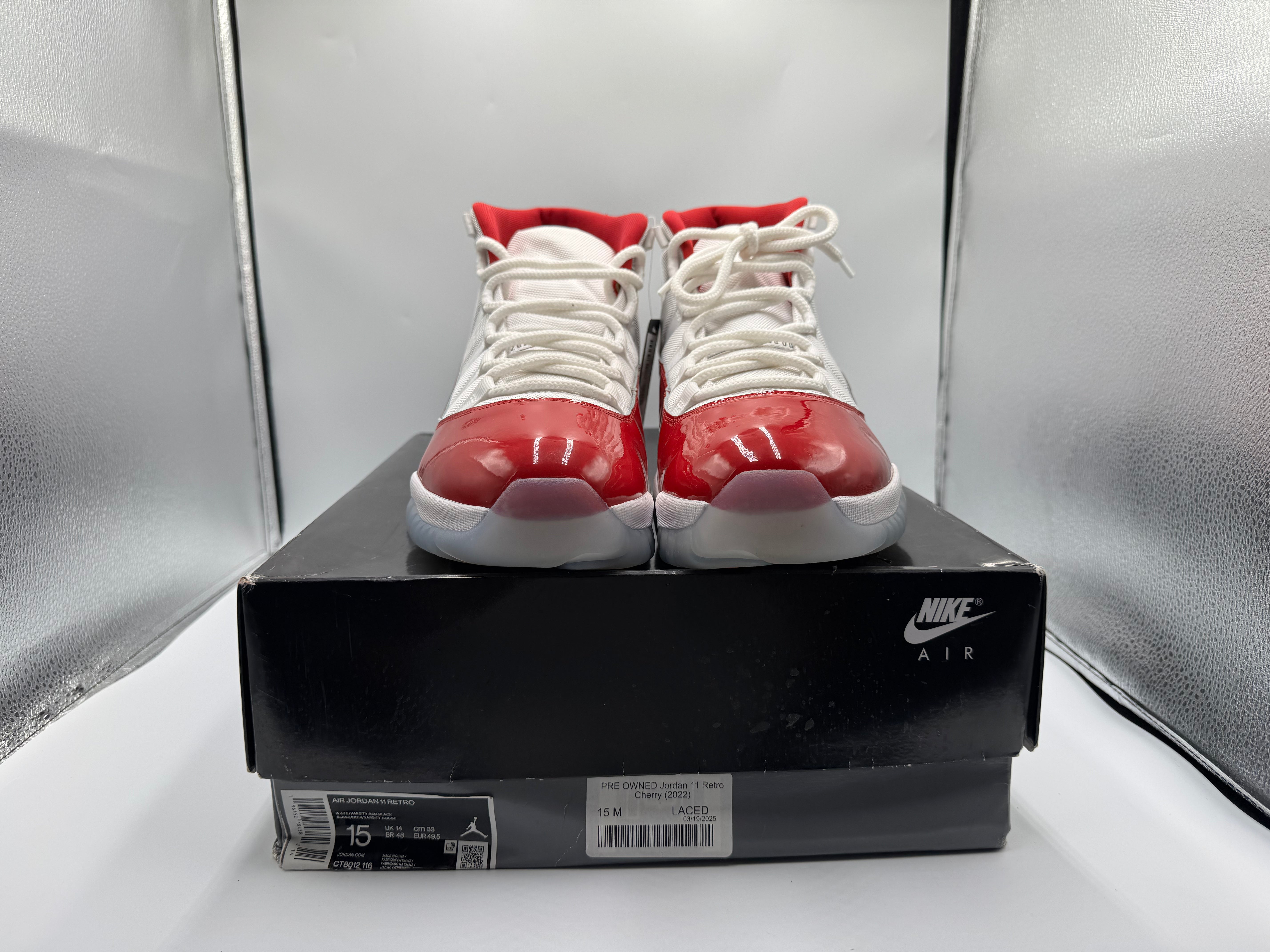 PRE OWNED Jordan 11 Retro Cherry (2022)