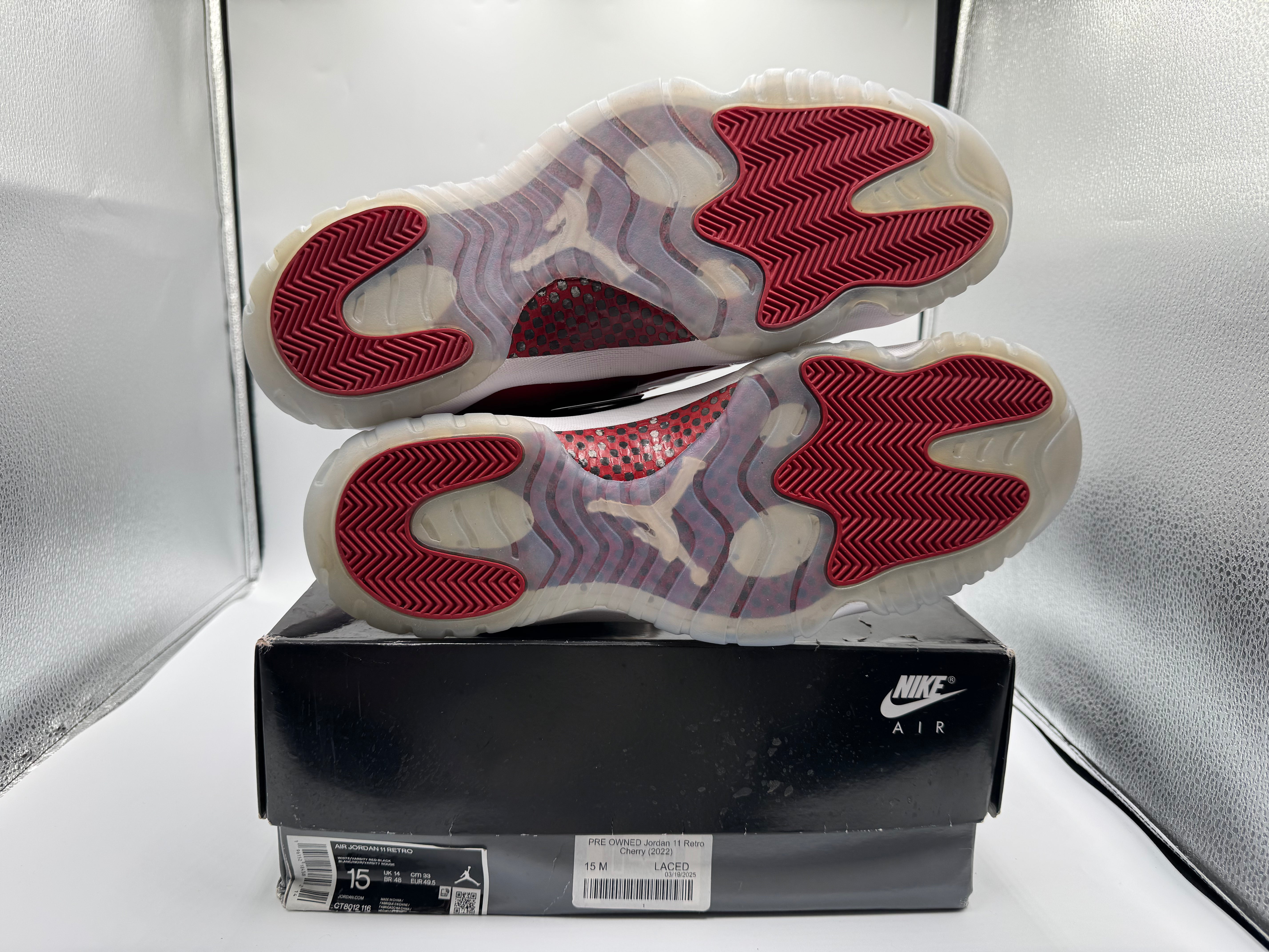PRE OWNED Jordan 11 Retro Cherry (2022)