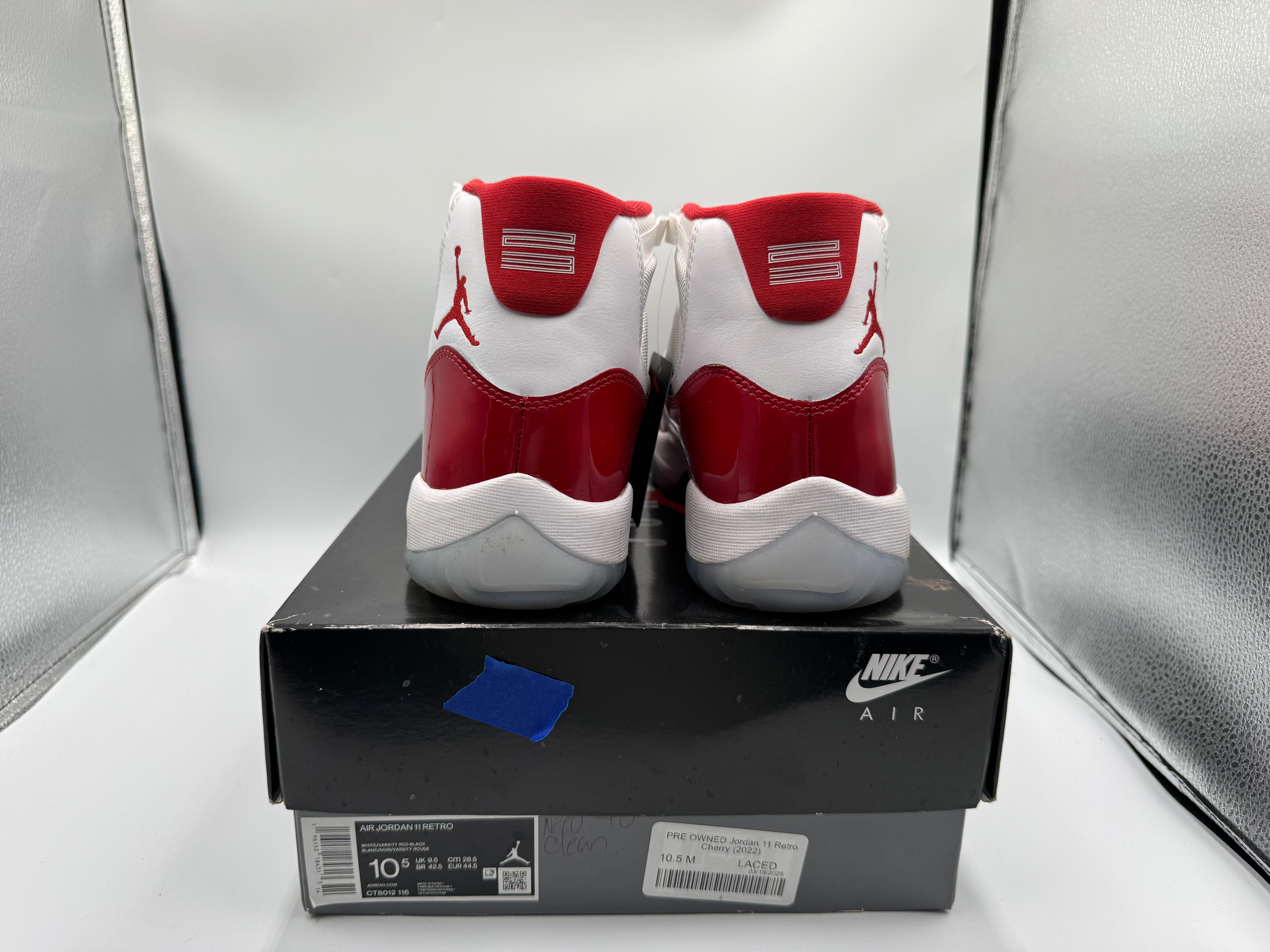PRE OWNED Jordan 11 Retro Cherry (2022)